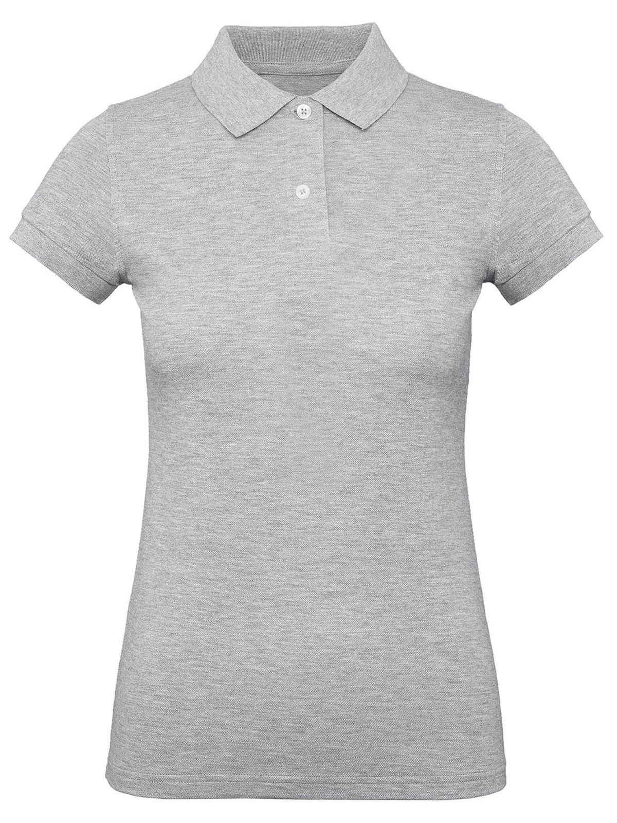 Inspire Polo /Damen_° - 610 - Heidegrau