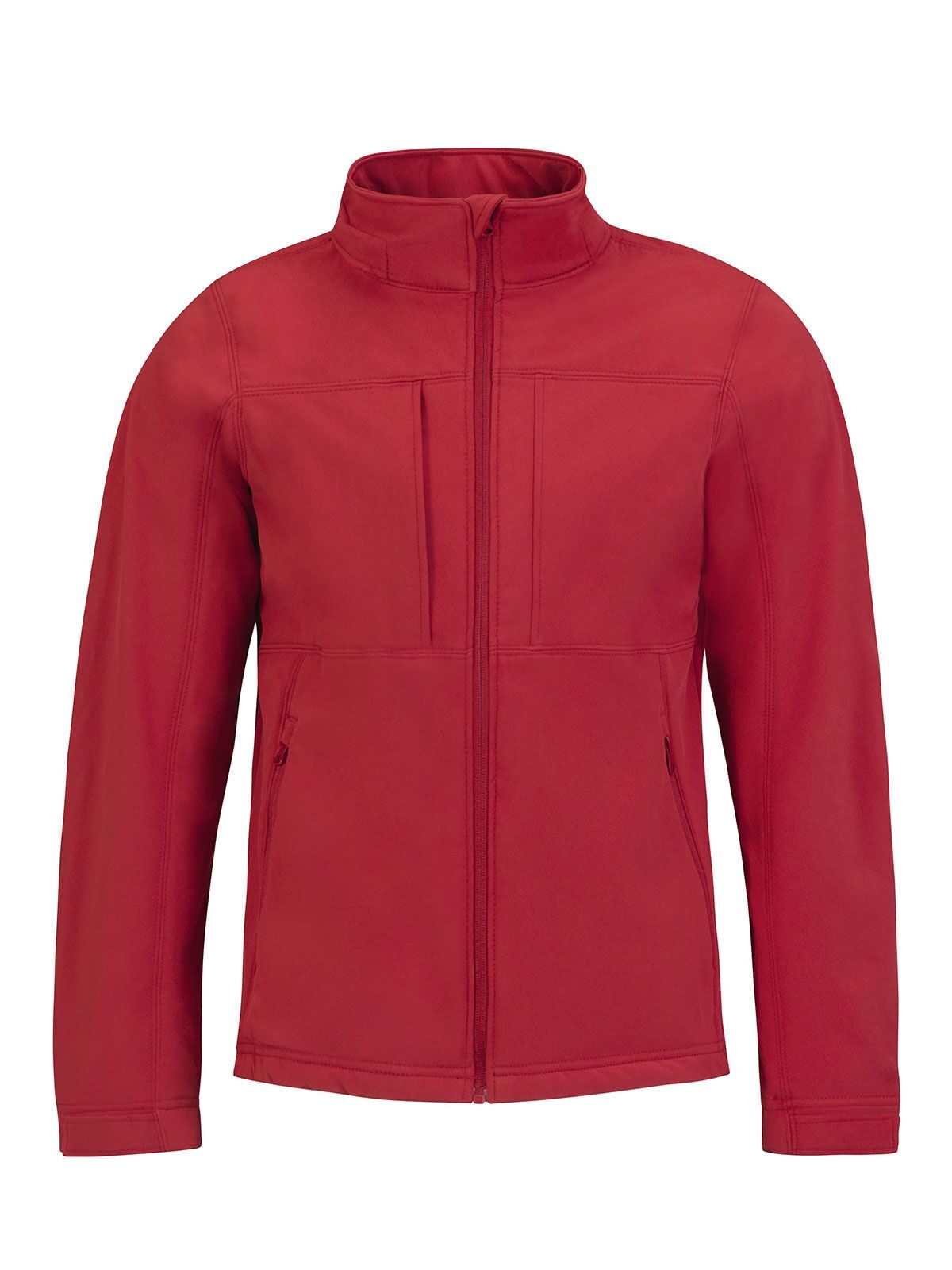 Softshelljacke mit Kapuze für Herren - 004 - Rot