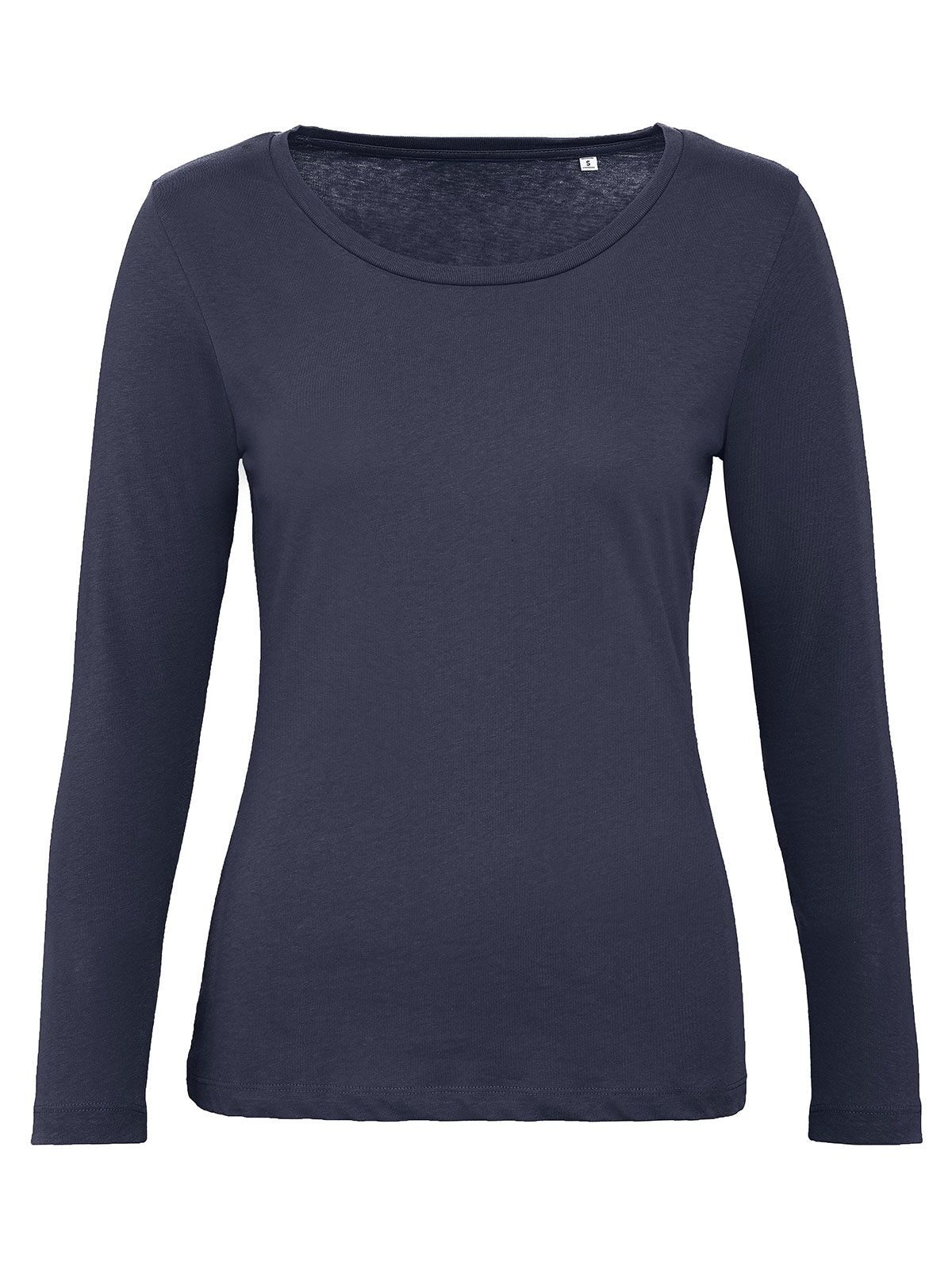 Inspirierendes Langarmshirt für Damen - 006 - Marineblau