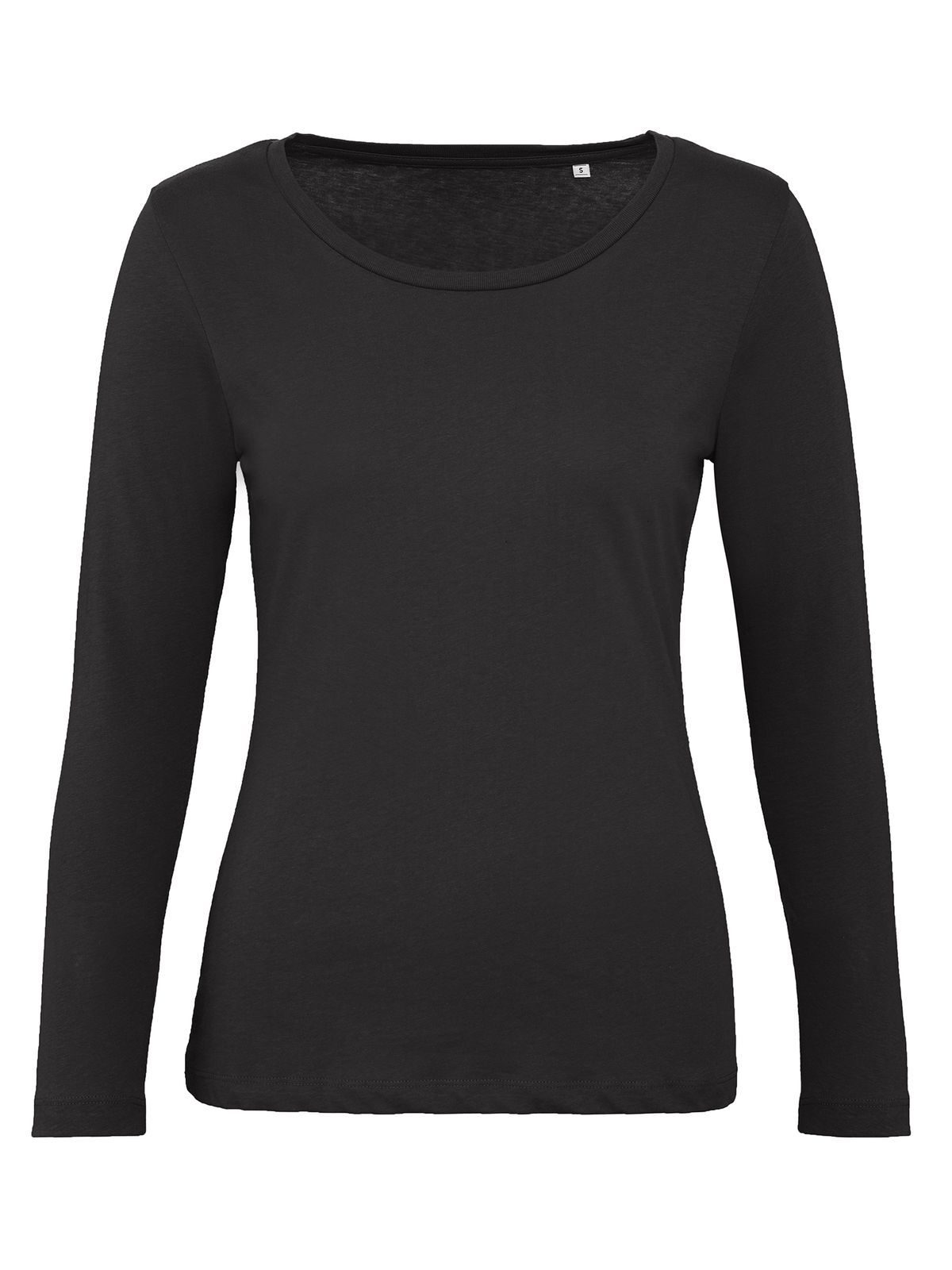 Inspirierendes Langarmshirt für Damen - 002 - Schwarz