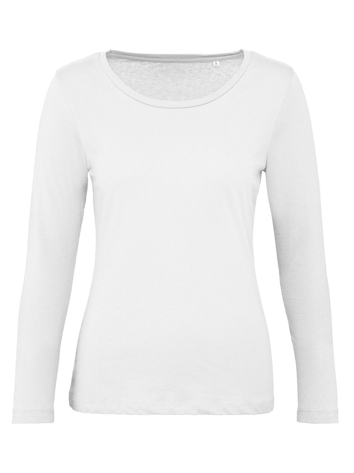 Inspirierendes Langarmshirt für Damen - 001 - Weiß