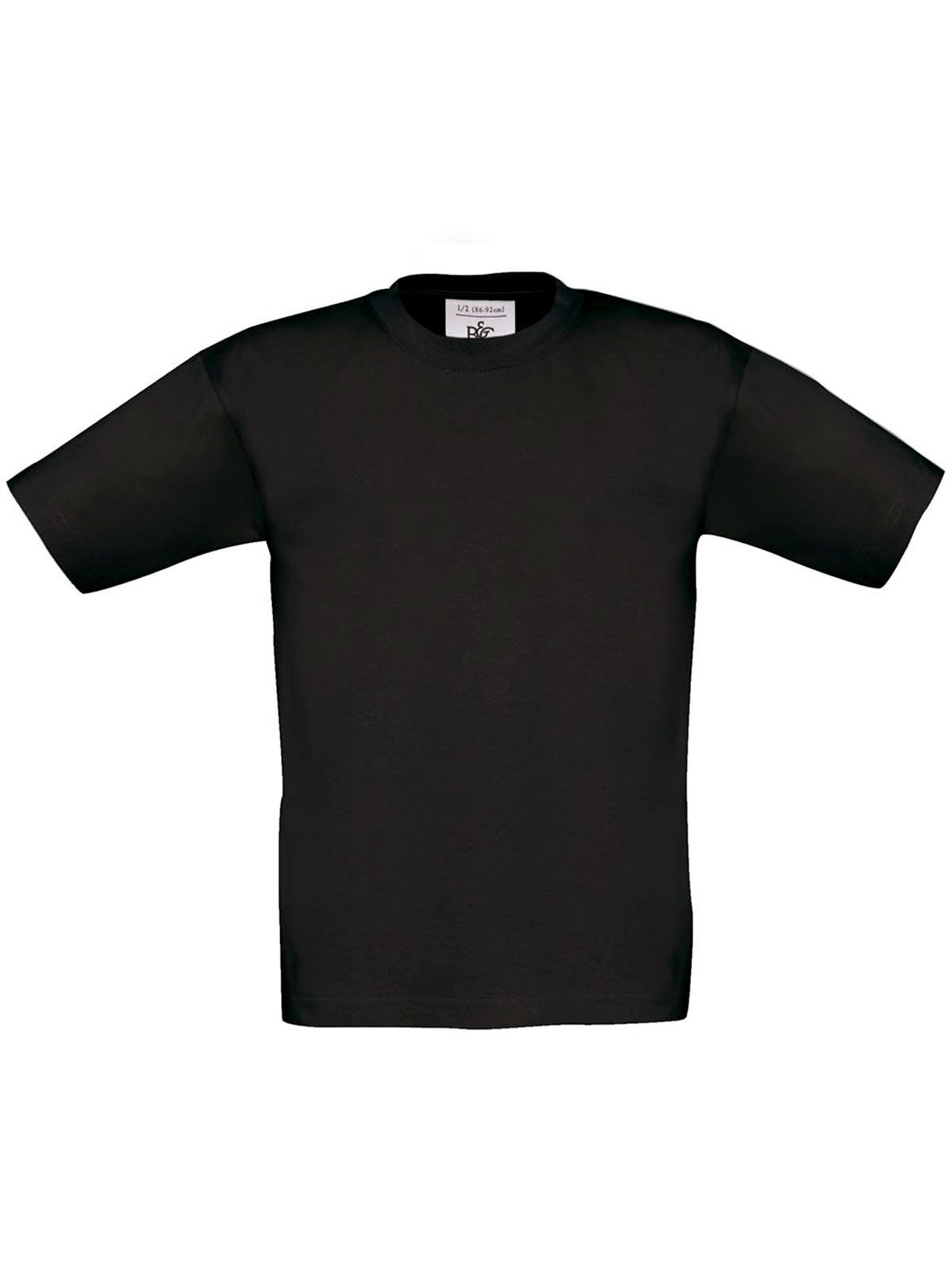 Kinder-T-Shirt Exact 190 - BL002 - Schwarz