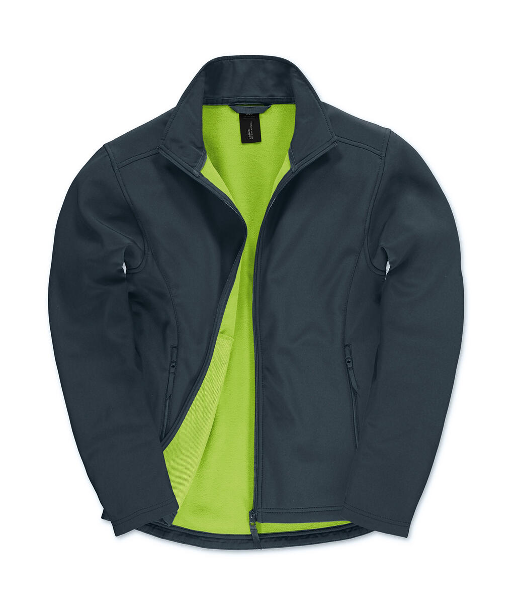 Herren-Softshelljacke ID.701 - Marineblau/Neongrün