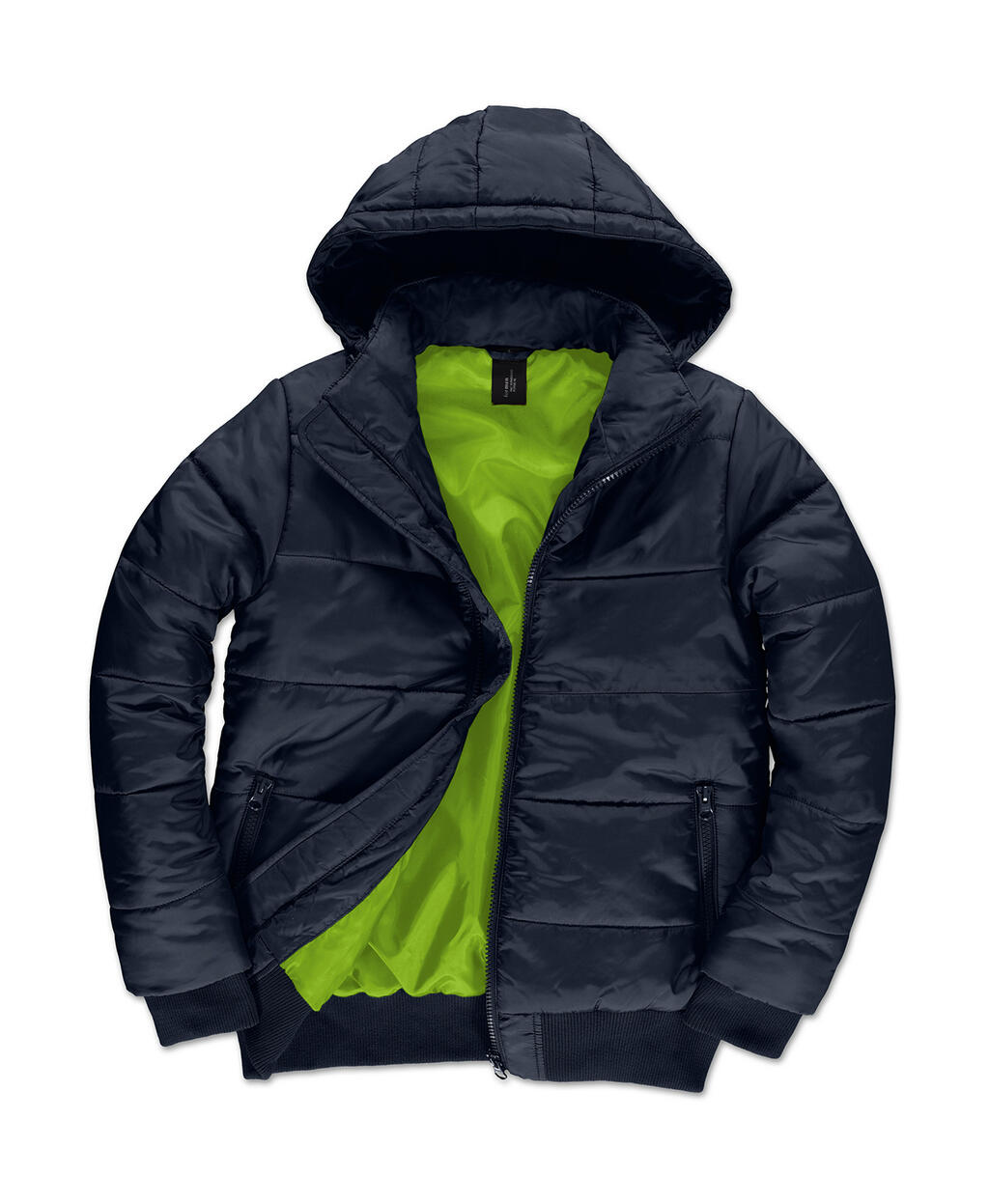 Superhood Herrenjacke - Marineblau/Neongrün