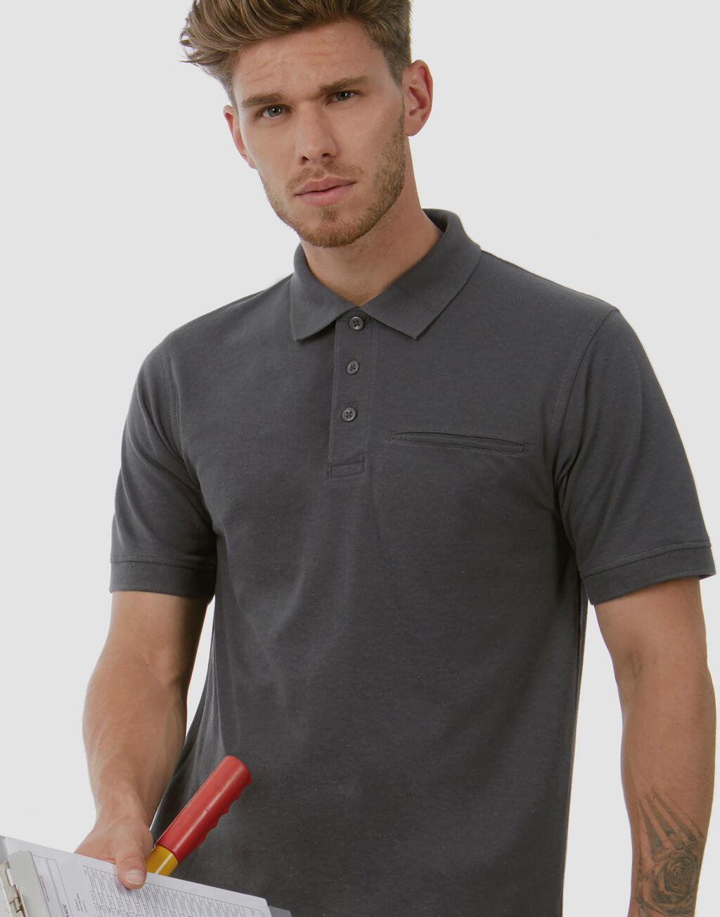 Energy Pro Pocket Work Polo