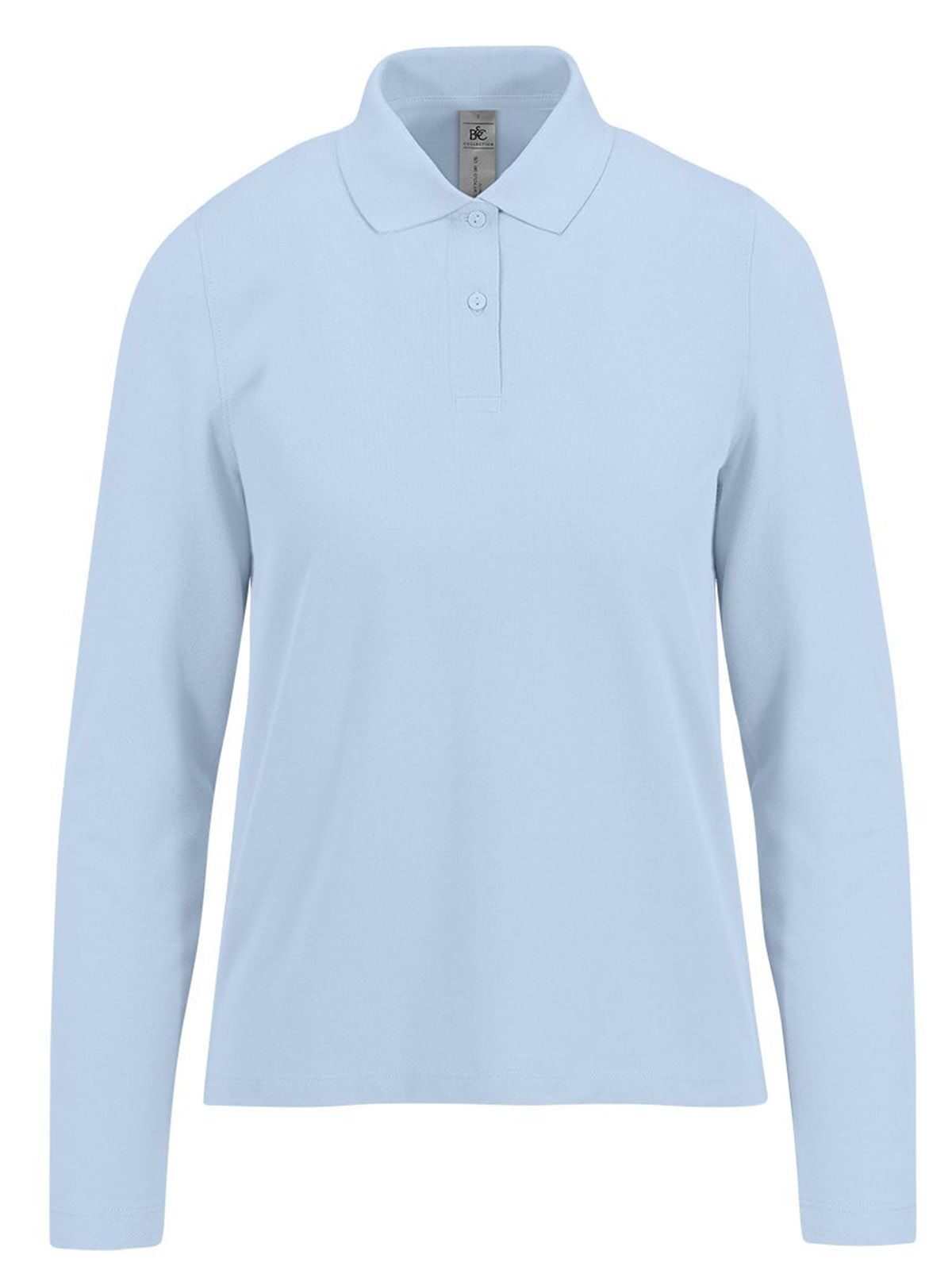 My Polo 180 Langarm / Damen - BB406 - Blush Blue