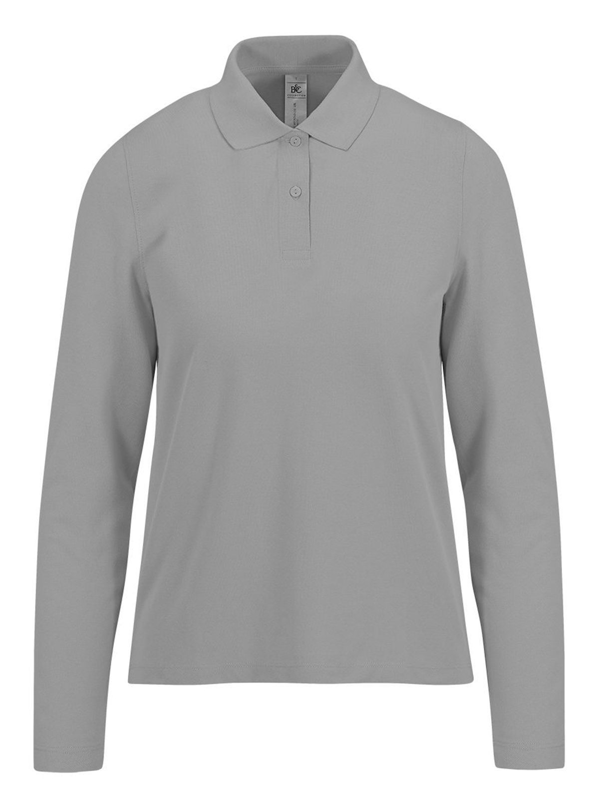 My Polo 210 Langarmshirt / Damen - SG620 – Sportgrau