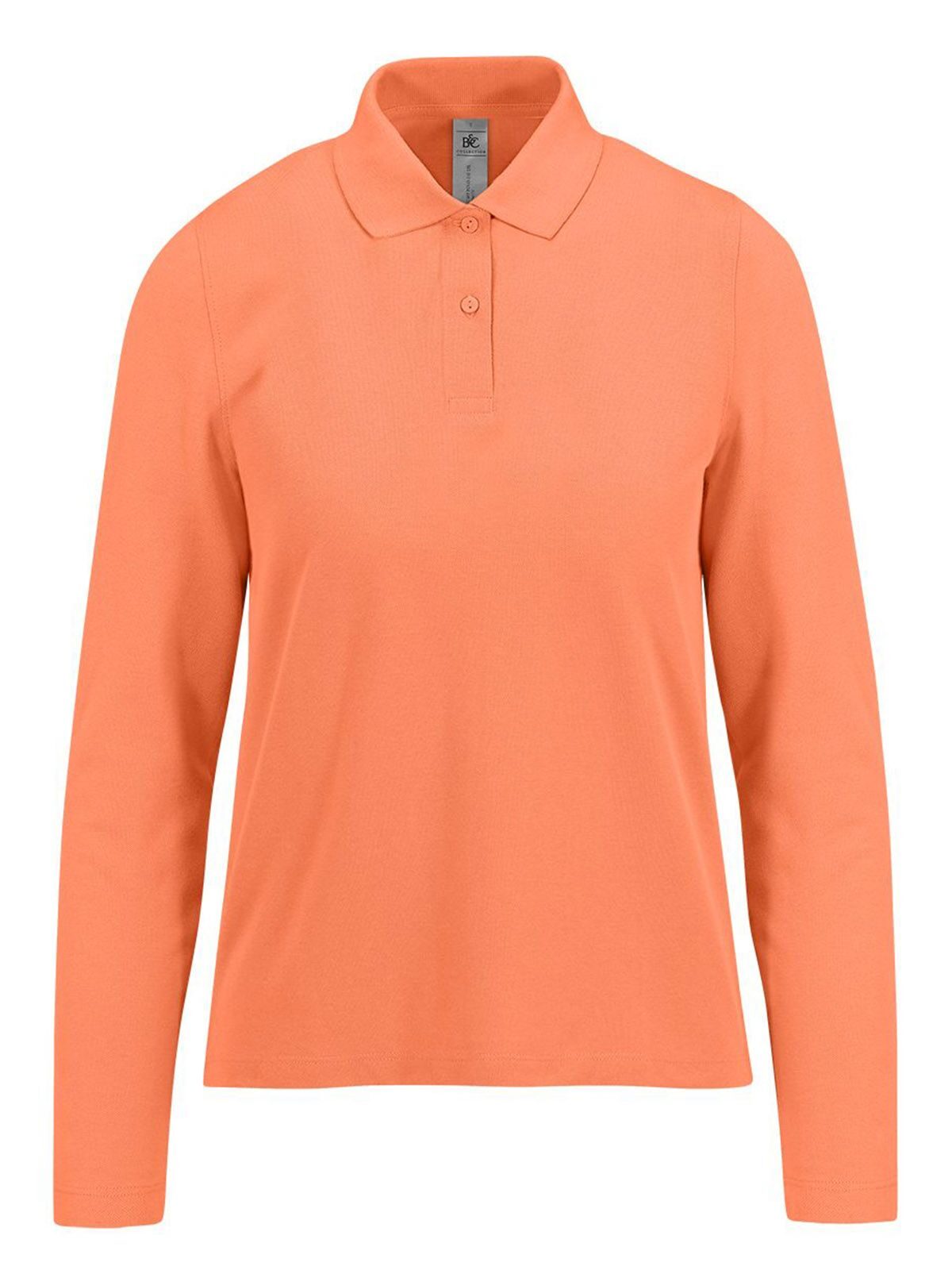 My Polo 210 Langarmshirt / Damen - AC258 - Amalfi-Koralle