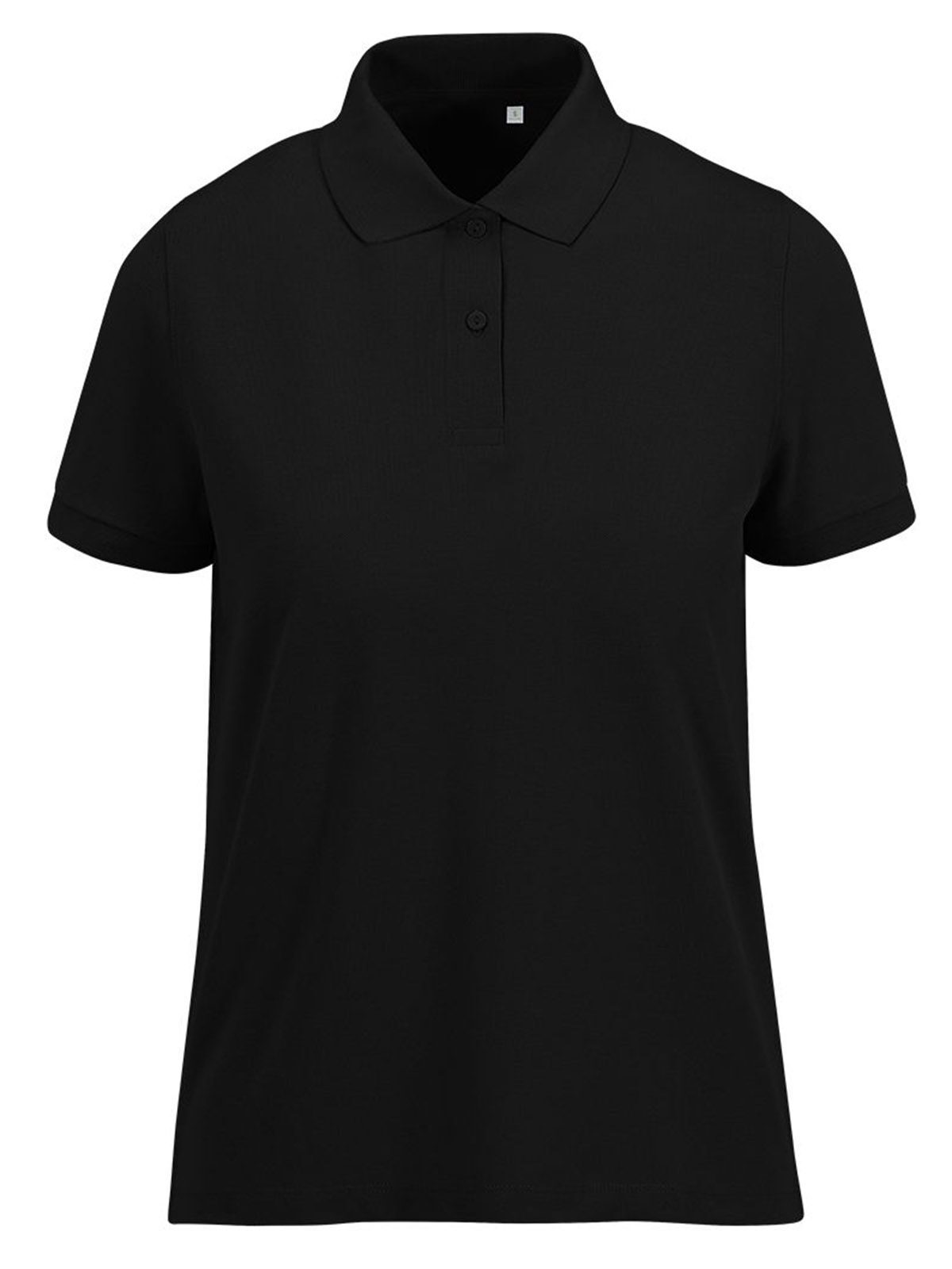 Mein Eco Polo 65/35 Damen_° - 002 - Schwarz