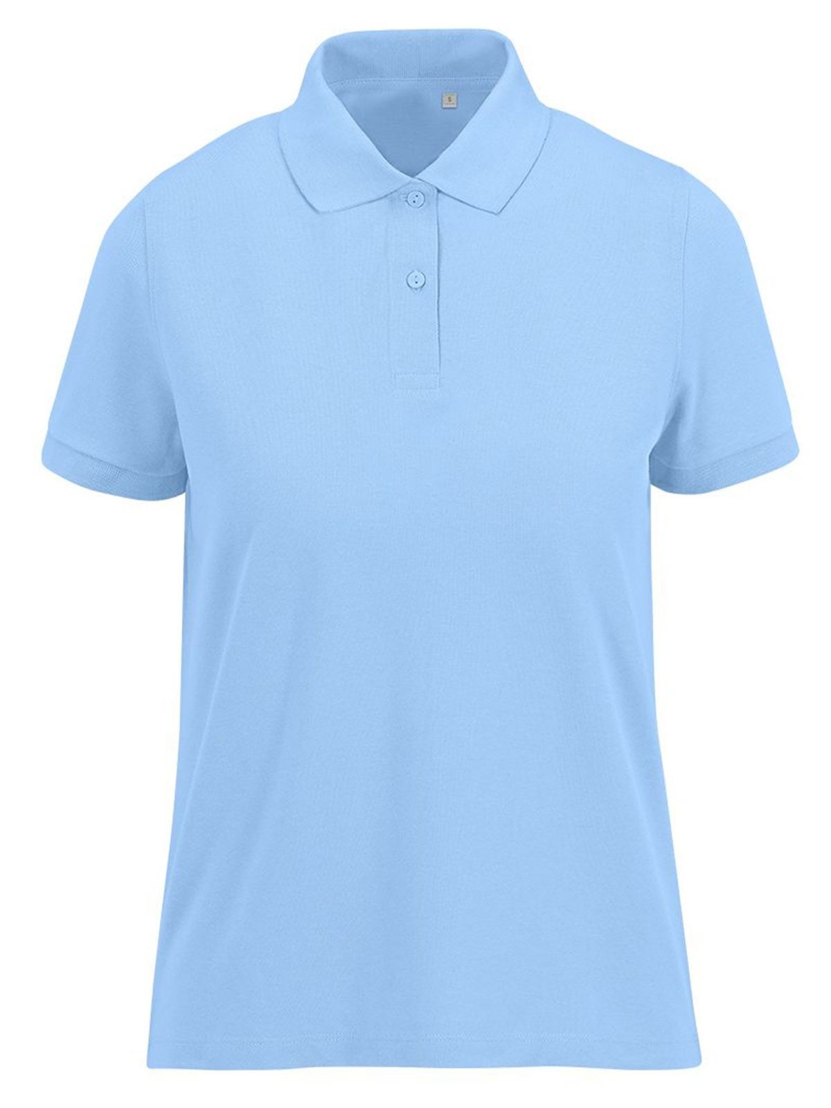 Mein Eco Polo 65/35 Damen_° - LB408 - Lotusblau