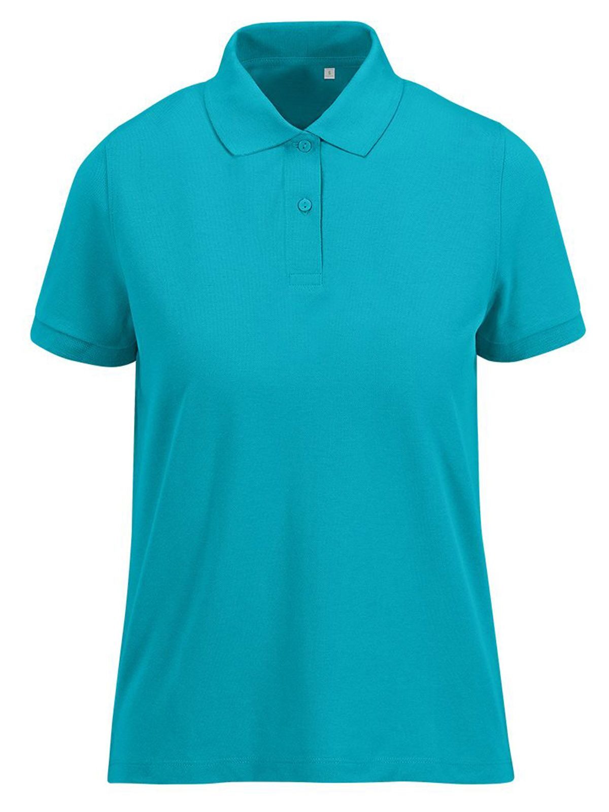 Mein Eco Polo 65/35 Damen_° - PT734 - Pop Türkis