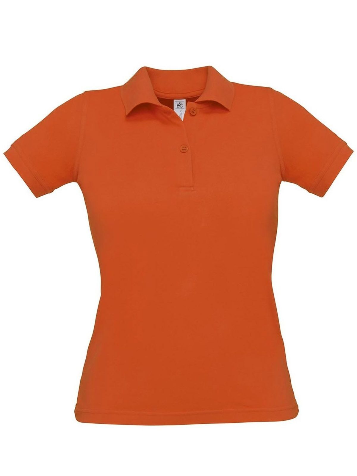 Damen Polo Safran Pure - 230 - Kürbisorange