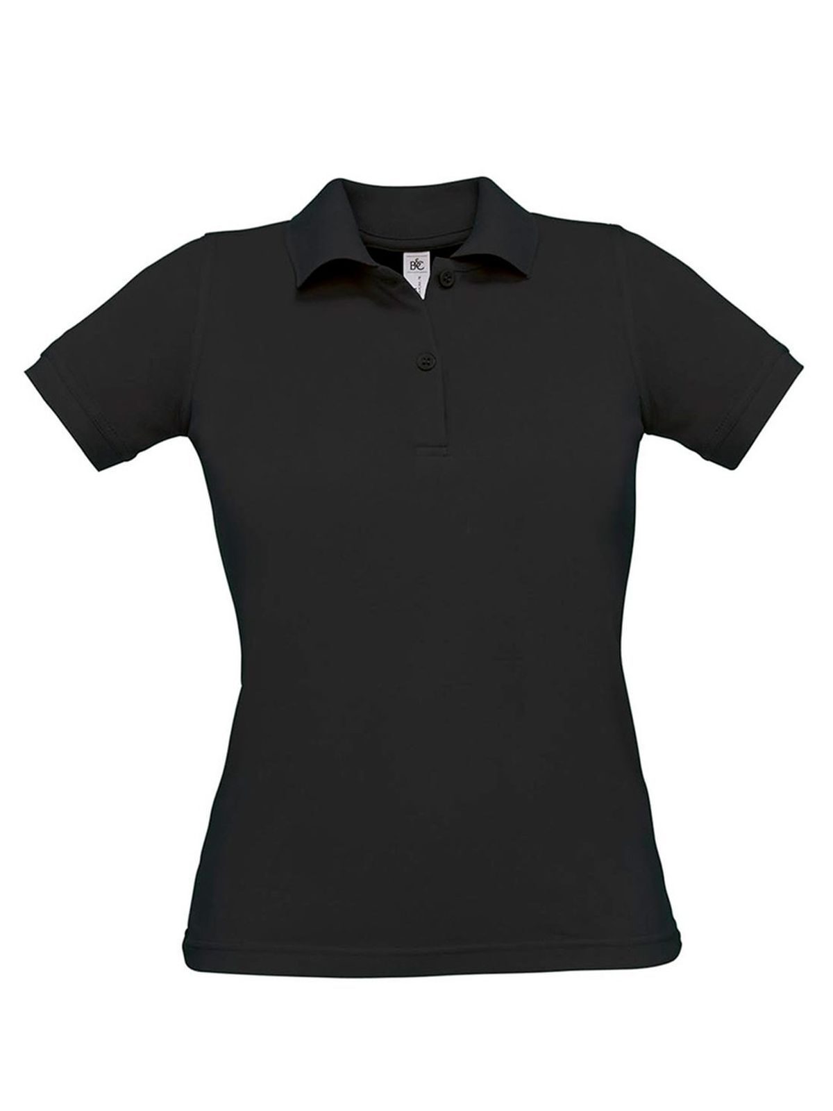 Damen Polo Safran Pure - BL002 - Schwarz