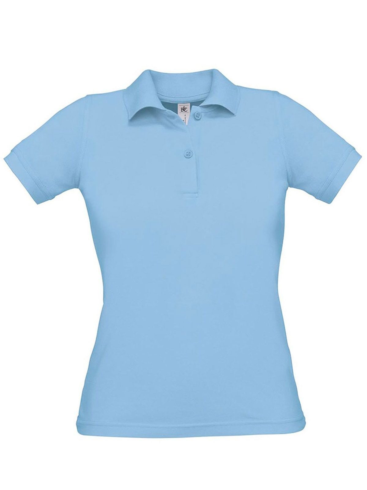 Damen Polo Safran Pure - SB410 - Himmelblau