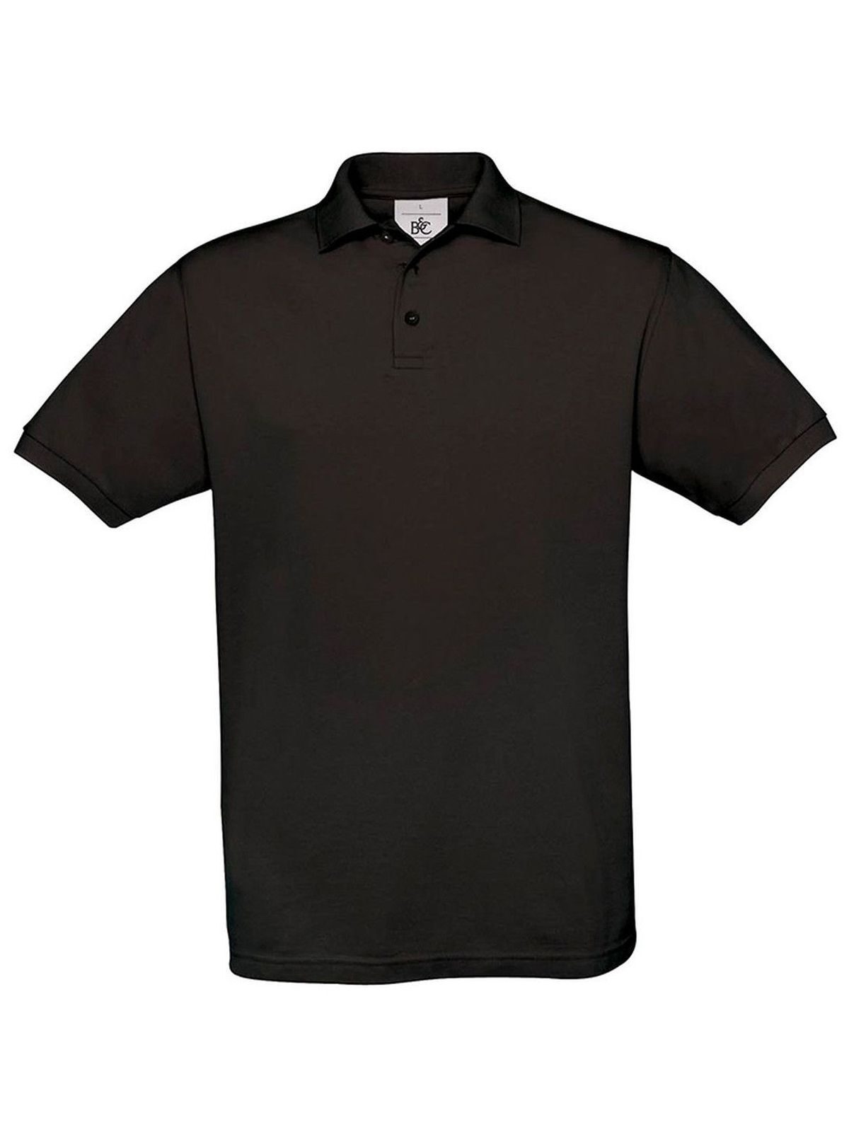Unisex Polo Safran - 002 - Schwarz