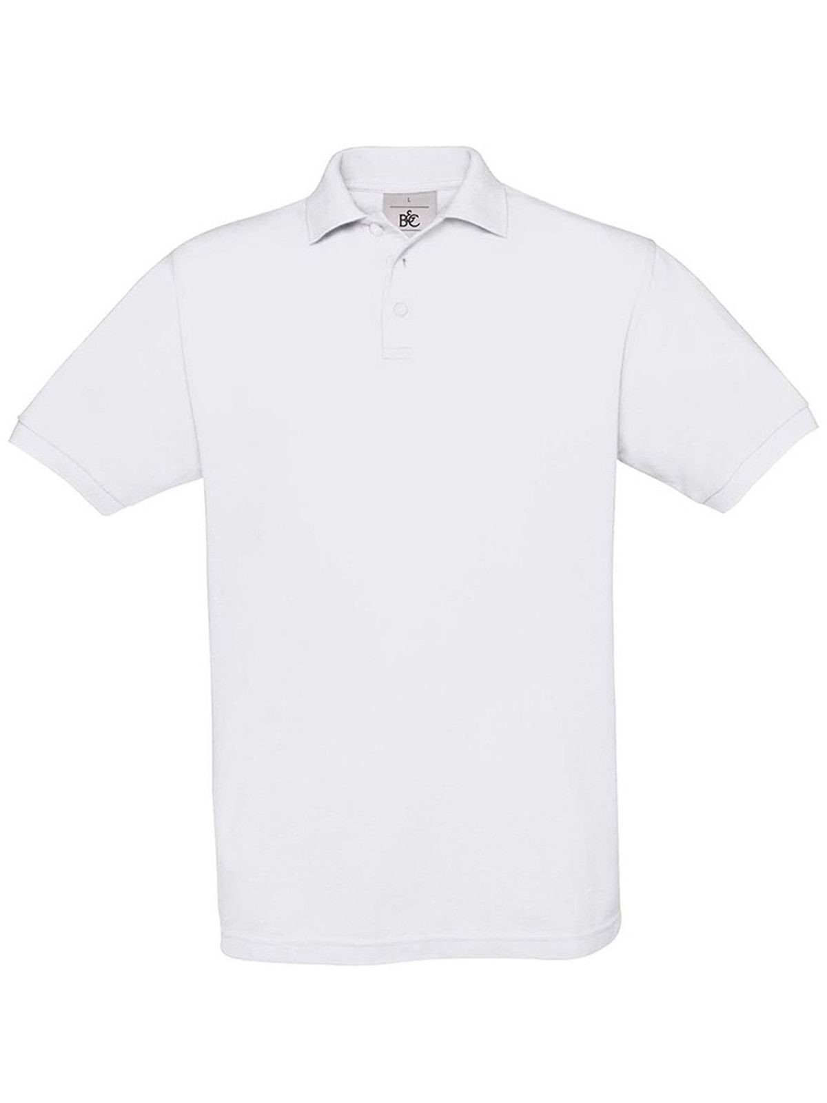 Unisex Polo Safran - 001 - Weiß