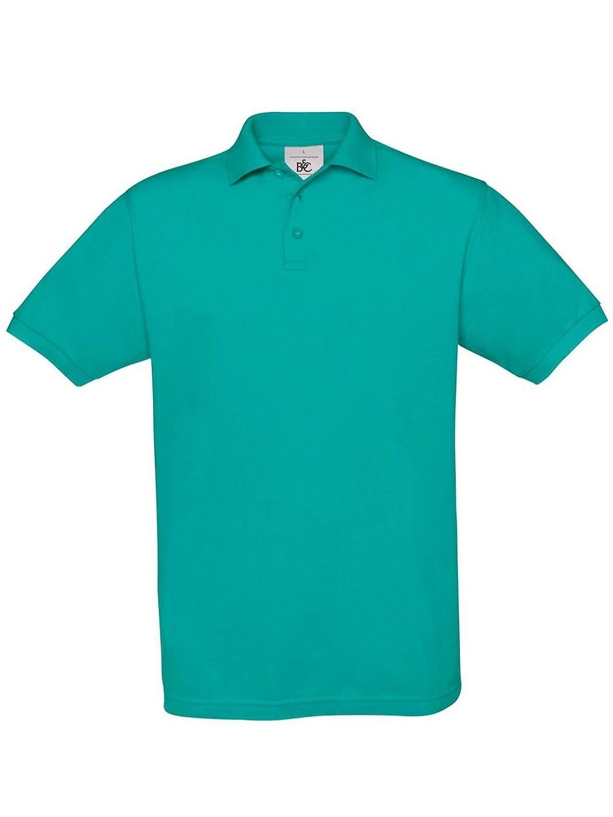 Unisex Polo Safran - Echter Türkis