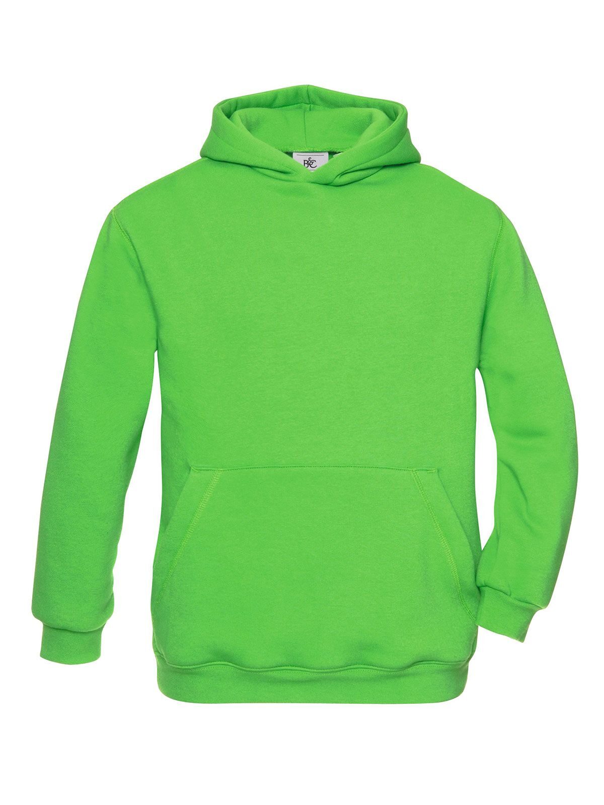 Kinder-Kapuzenpullover - RG732 - Realgrün/Neonorange