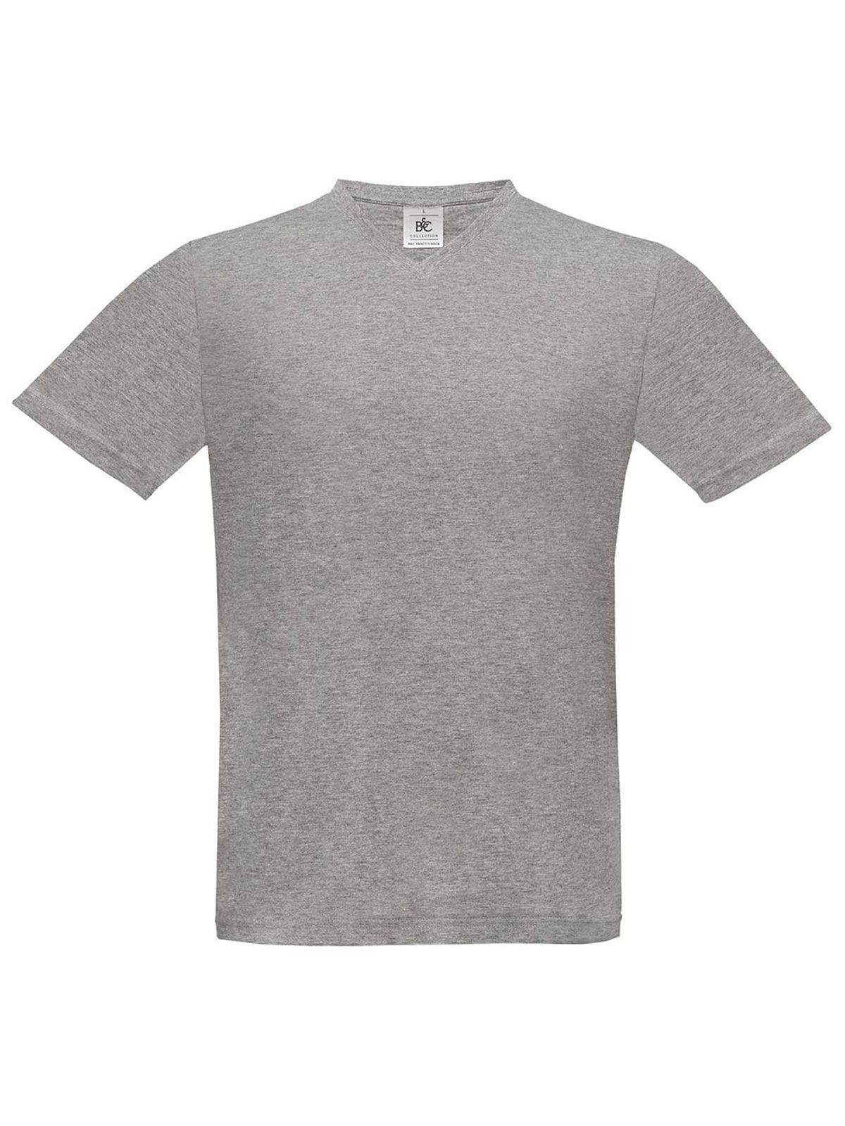 Exakt V-Ausschnitt T-Shirt - SG620 - SG620 – Sportgrau