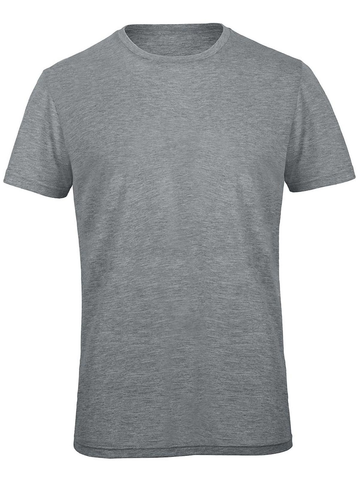 Herren-Triblend-T-Shirt - HL613 - Hellgrau meliert