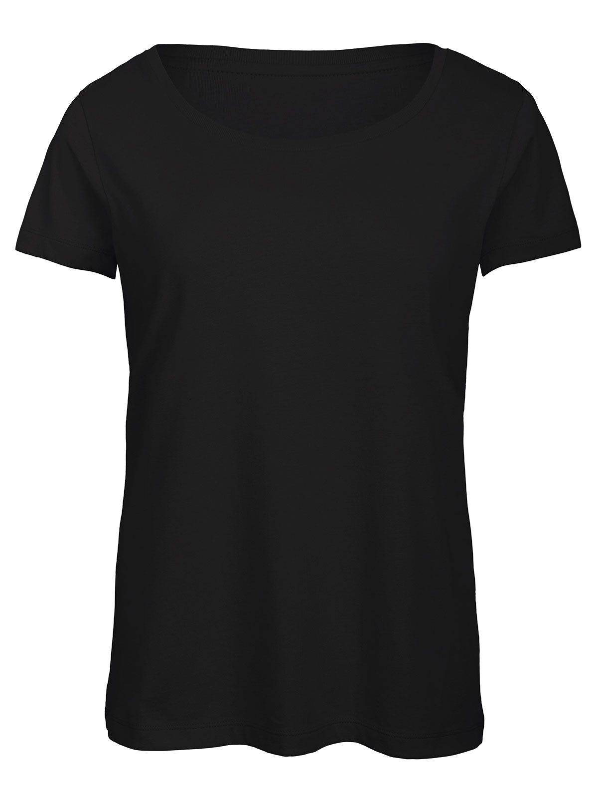 Damen-Triblend-T-Shirt - 002 - Schwarz