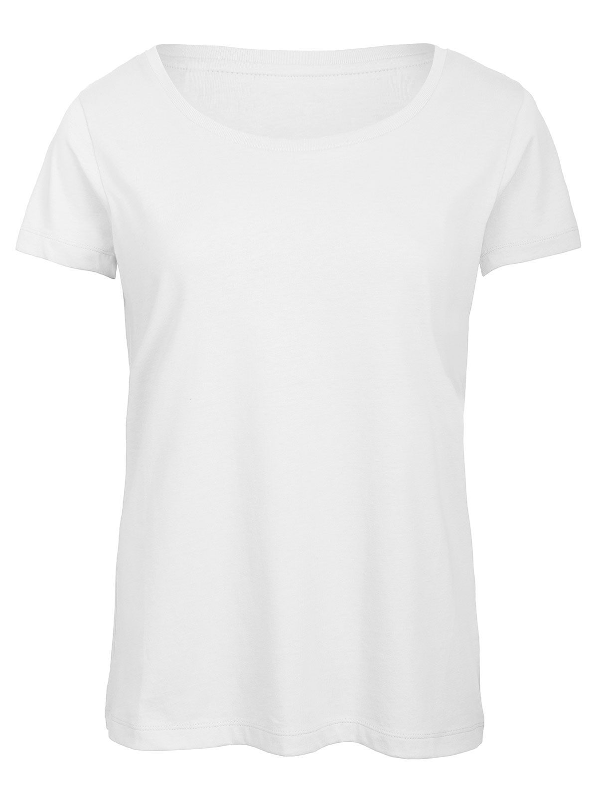 Damen-Triblend-T-Shirt - 001 - Weiß