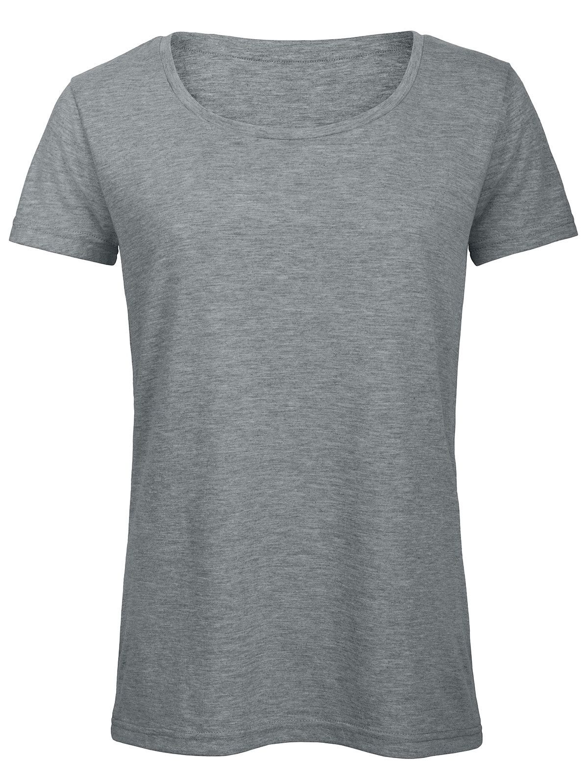 Damen-Triblend-T-Shirt - HL613 - Hellgrau meliert
