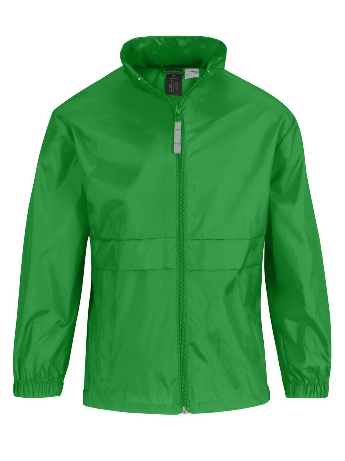 Kinderjacke Sirocco - 732 - Realgrün/Neonorange