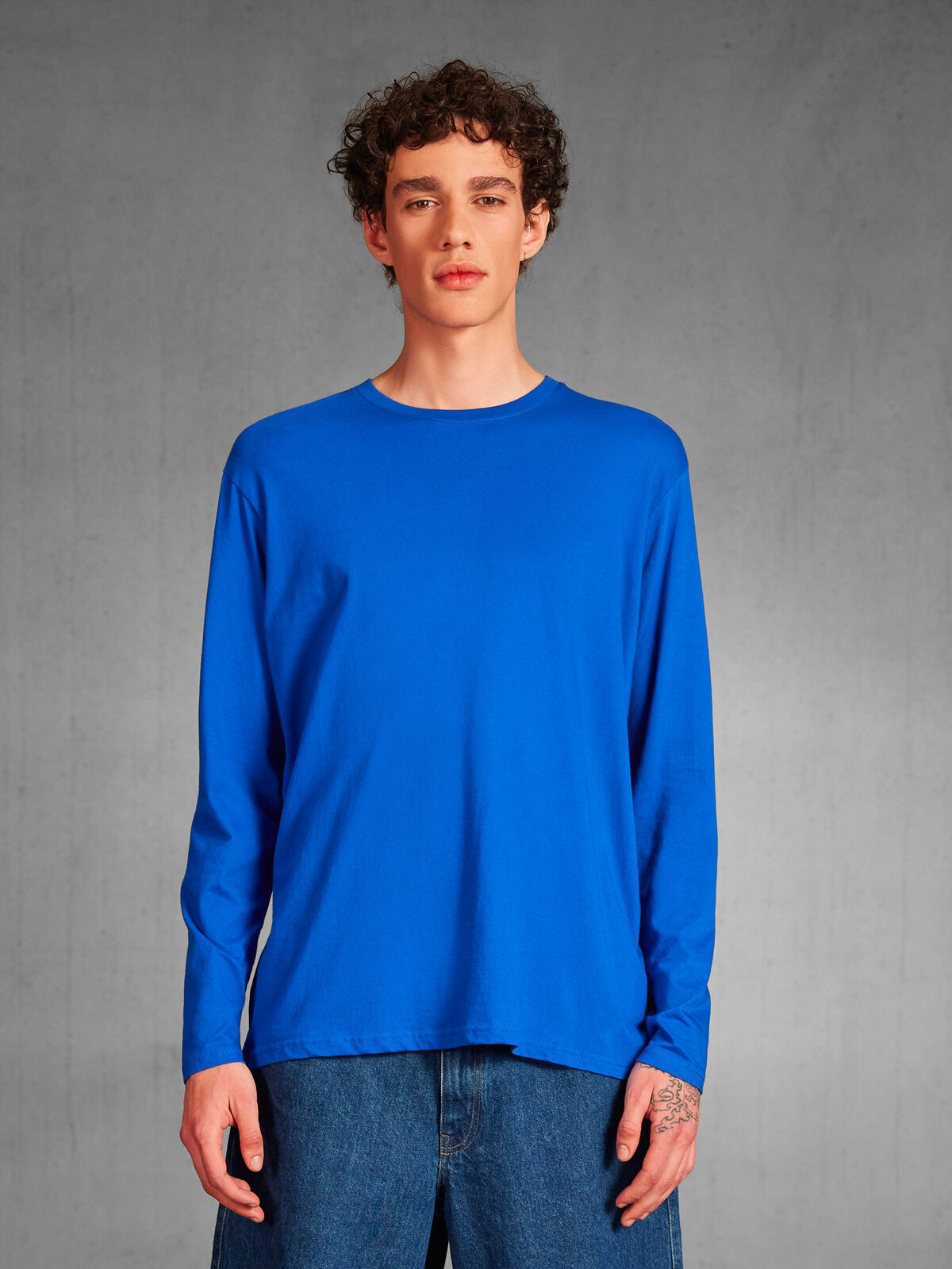 Herren-T-Shirt #E150 Langarm - 304 – Millennial Pink