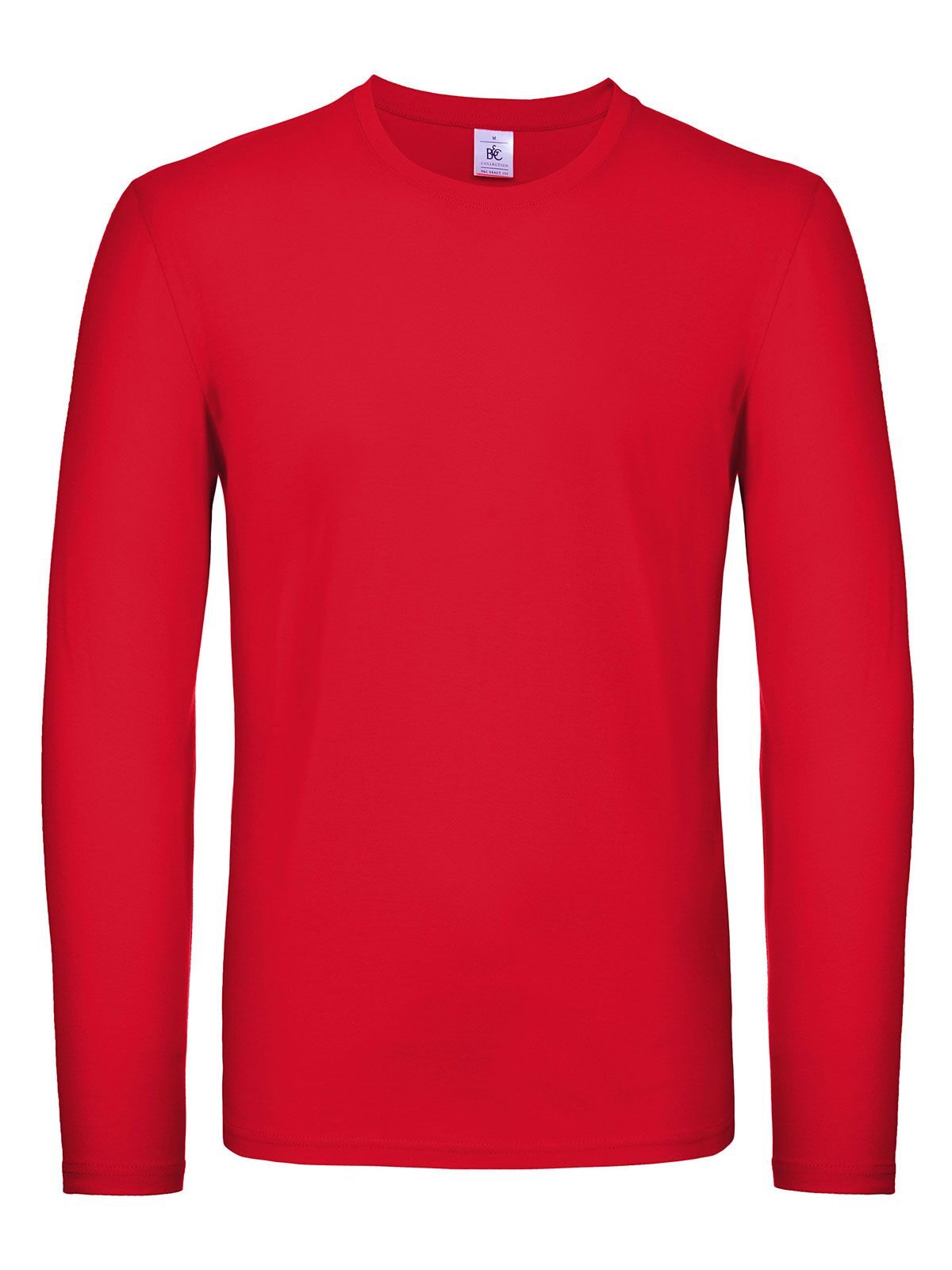 Herren-T-Shirt #E150 Langarm - 004 - Rot