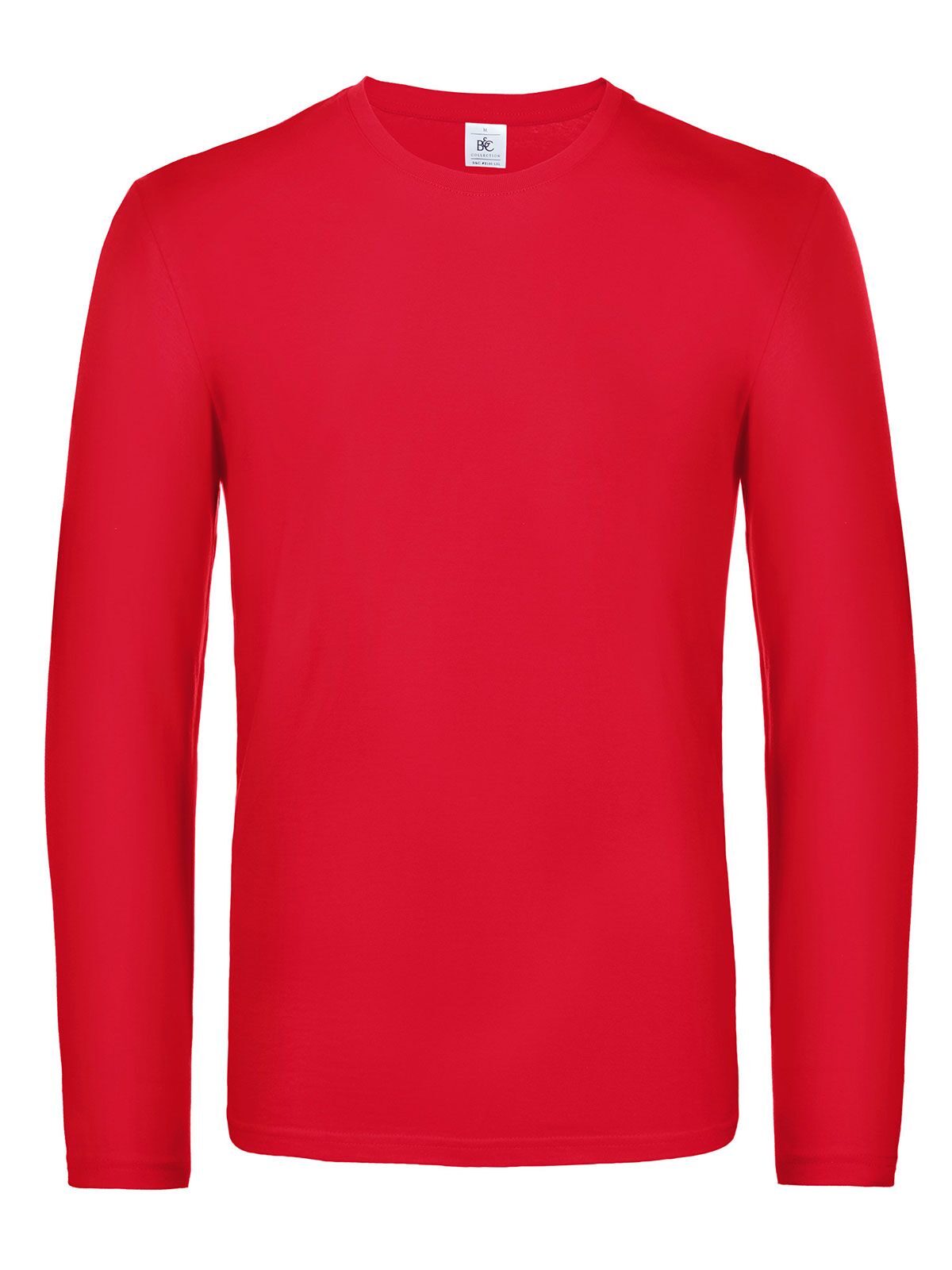 Herren-T-Shirt #E190 Langarm - 004 - Rot