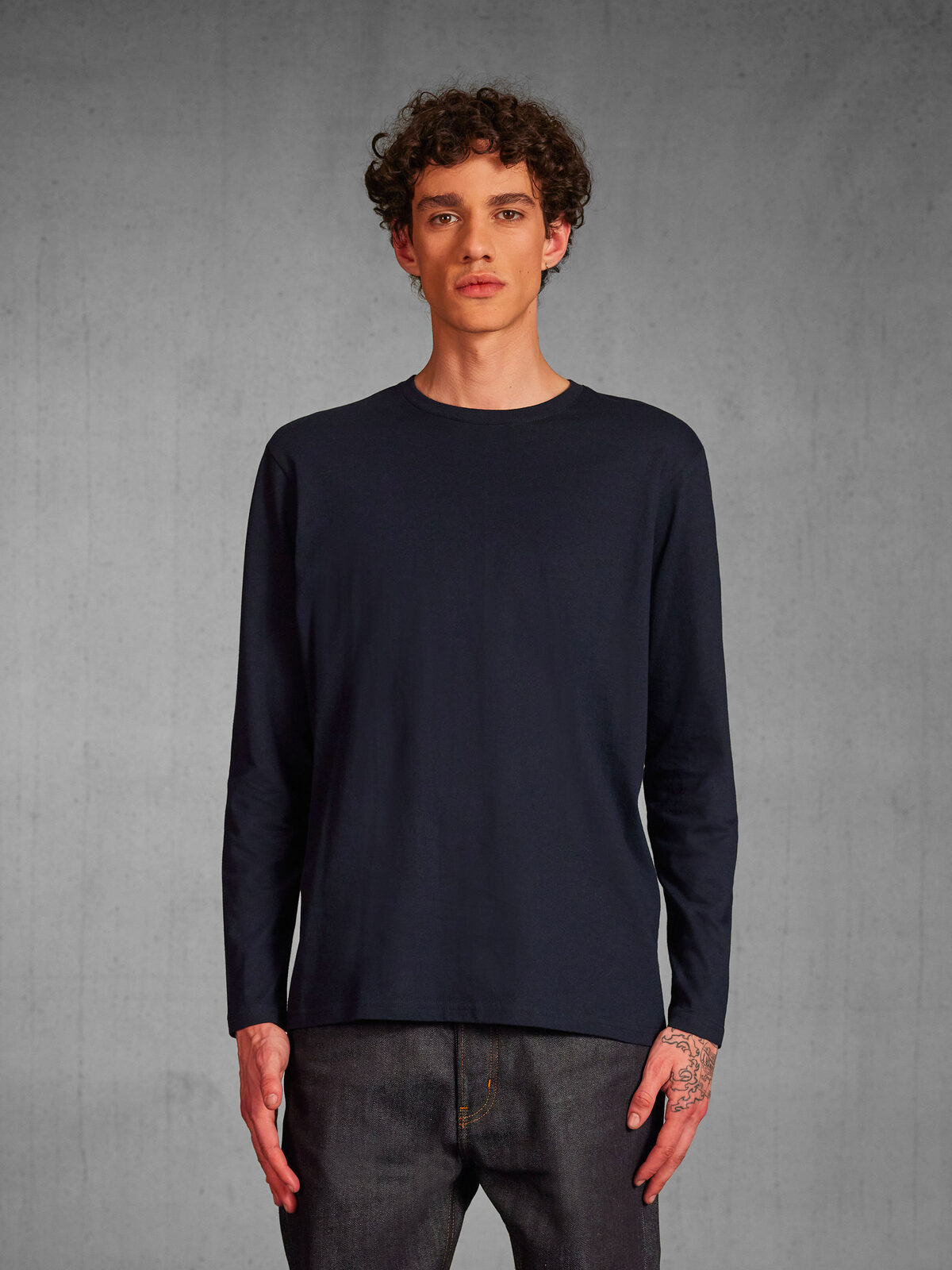 Herren-T-Shirt #E190 Langarm