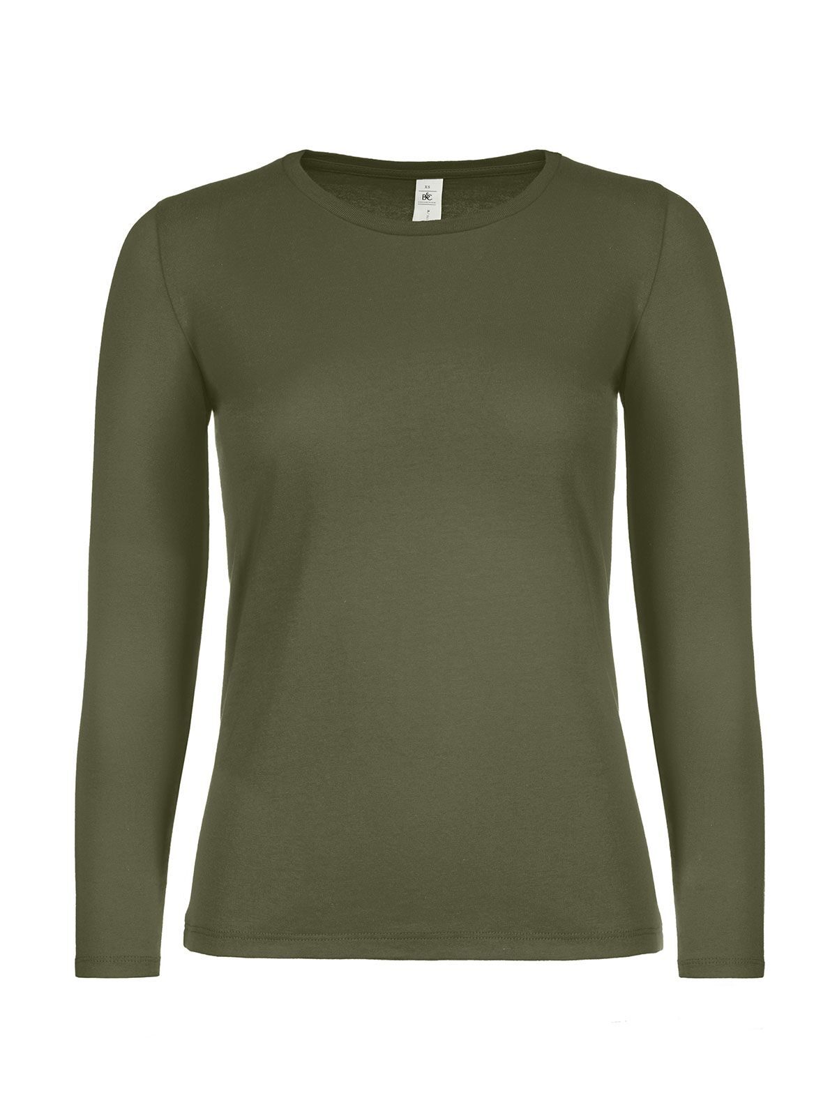 Damen-T-Shirt #E150 Langarm - UK552 - Urban Khaki