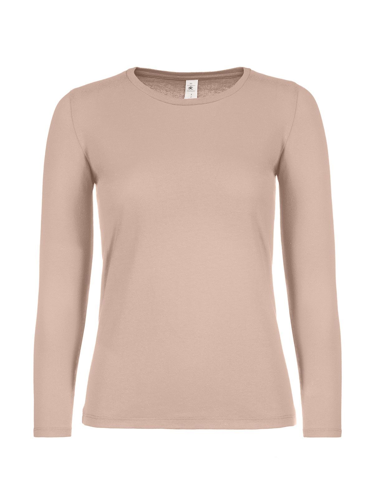 Damen-T-Shirt #E150 Langarm - MP304 - Millennial Pink