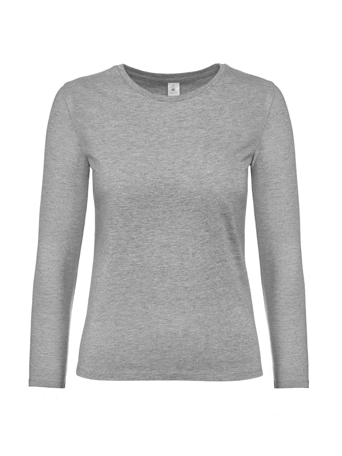 Damen-T-Shirt #E190 Langarm - SG620 - SG620 – Sportgrau