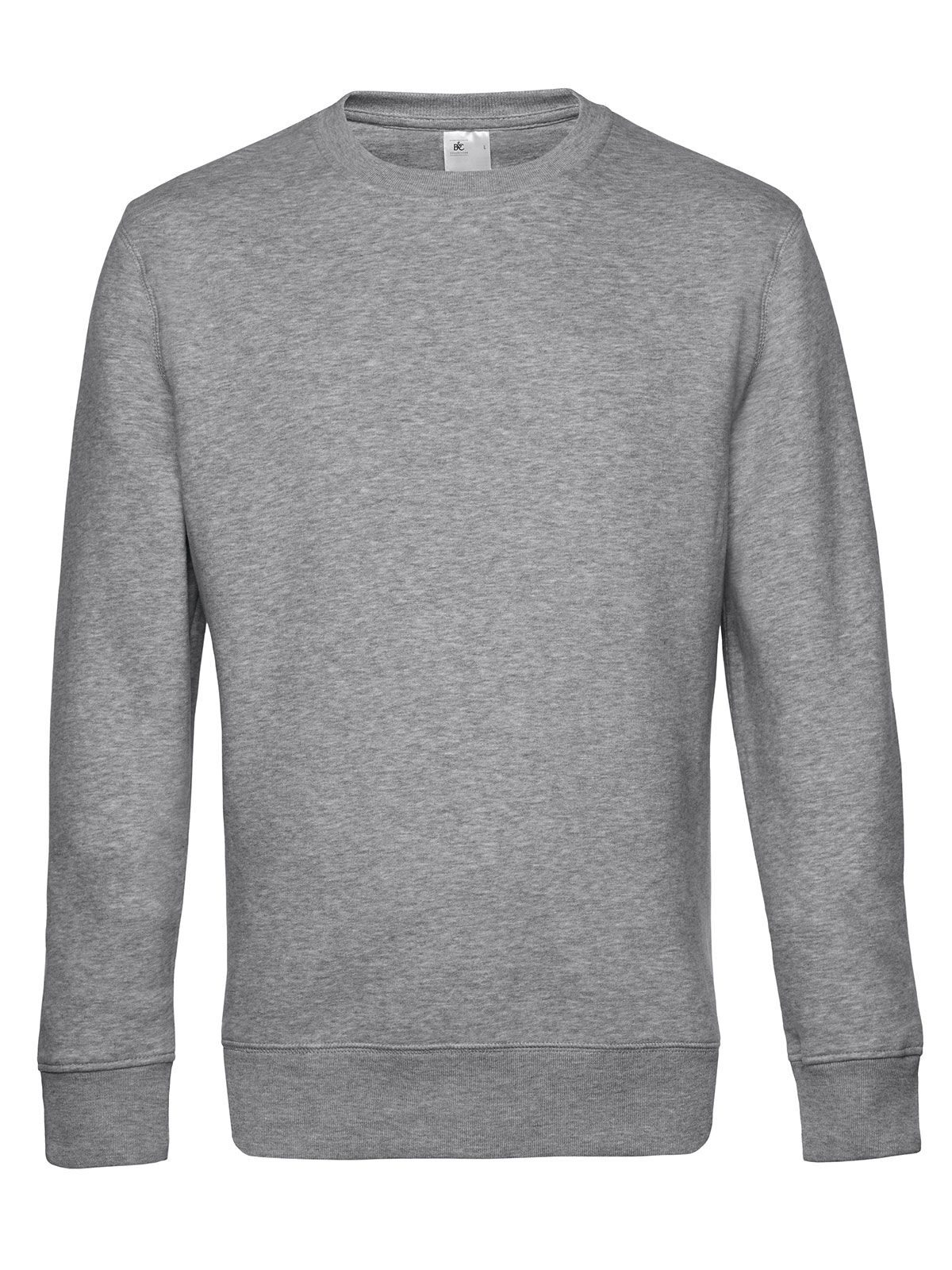 KING Rundhals-Sweatshirt_° - 610 - Heidegrau