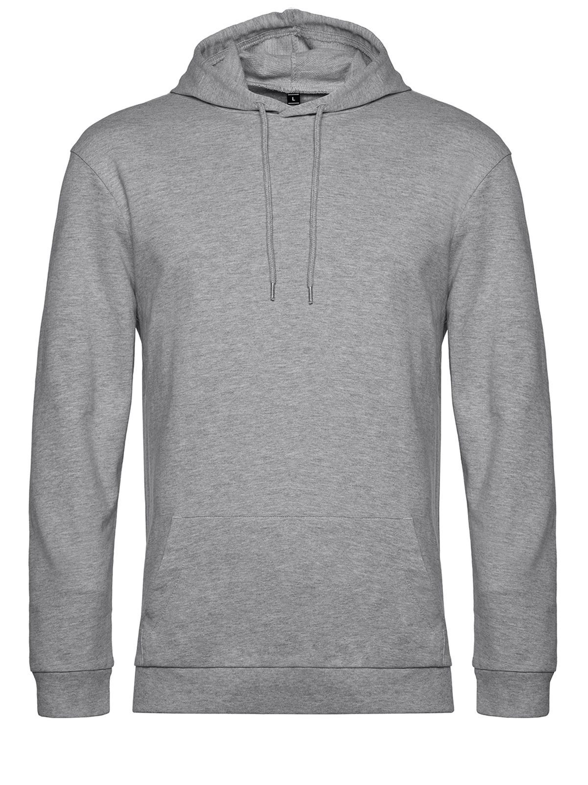 #Kapuzenpullover - 610 - Heidegrau