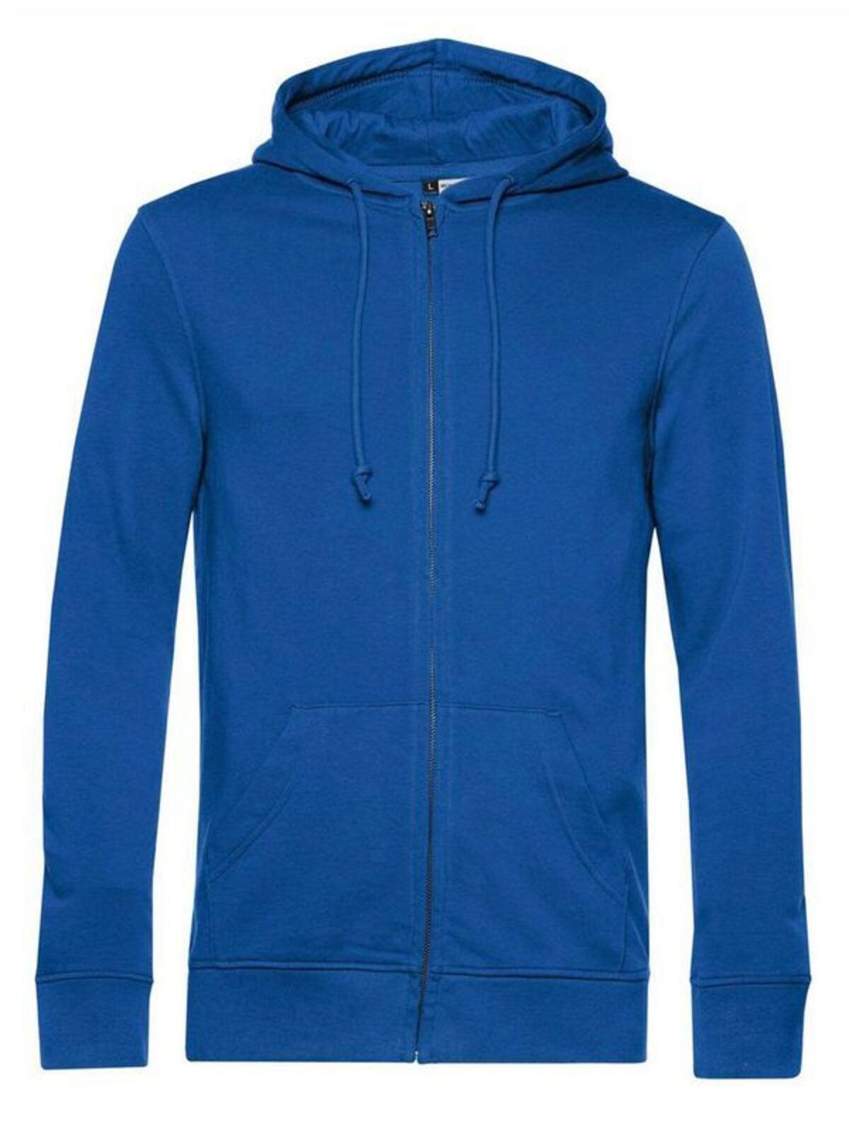 Inspire Zipped Hood Jacket_° - Weiß/Königsblau