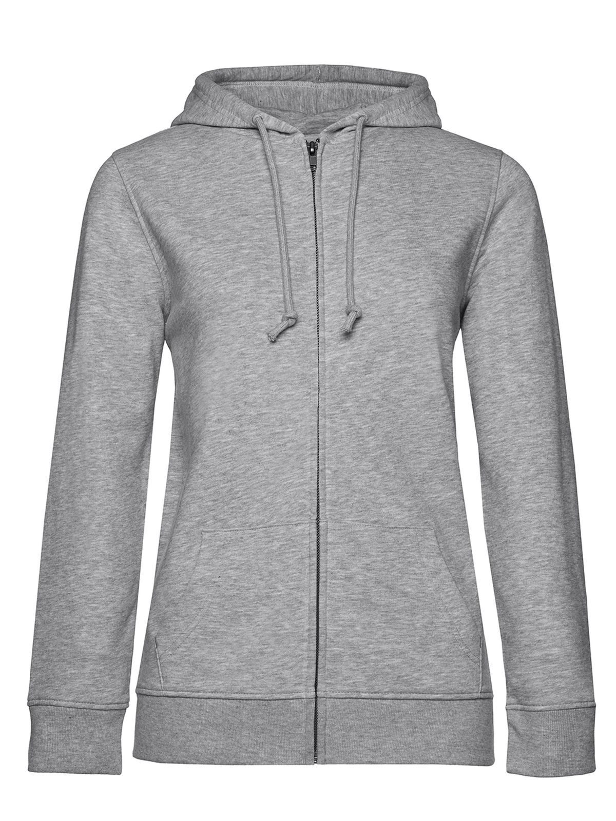 Inspire Zipped Hood Jacket /Women_° - 610 - Heidegrau