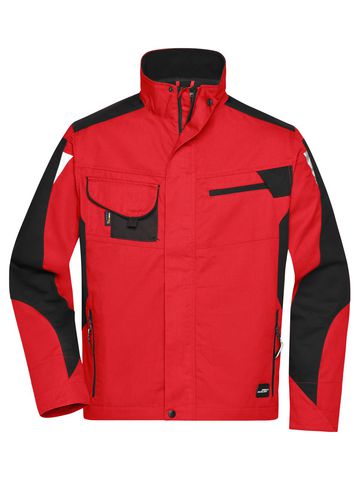Arbeitsjacke - RDBL - ROT-SCHWARZ