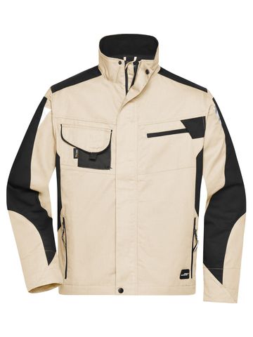 Arbeitsjacke - STBL - STONE-BLACK