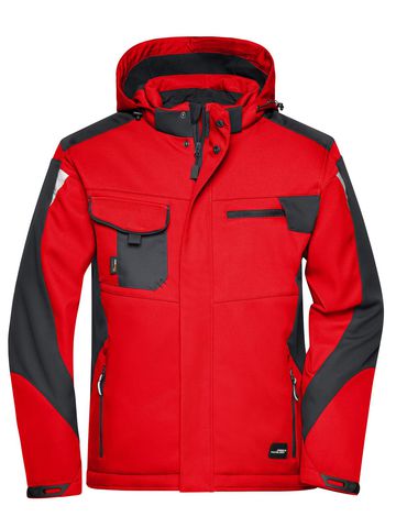 Craftsmen Softshelljacke - RDBL - ROT-SCHWARZ
