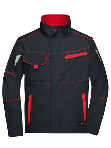 Arbeitsjacke - CBRD - CARBON RED