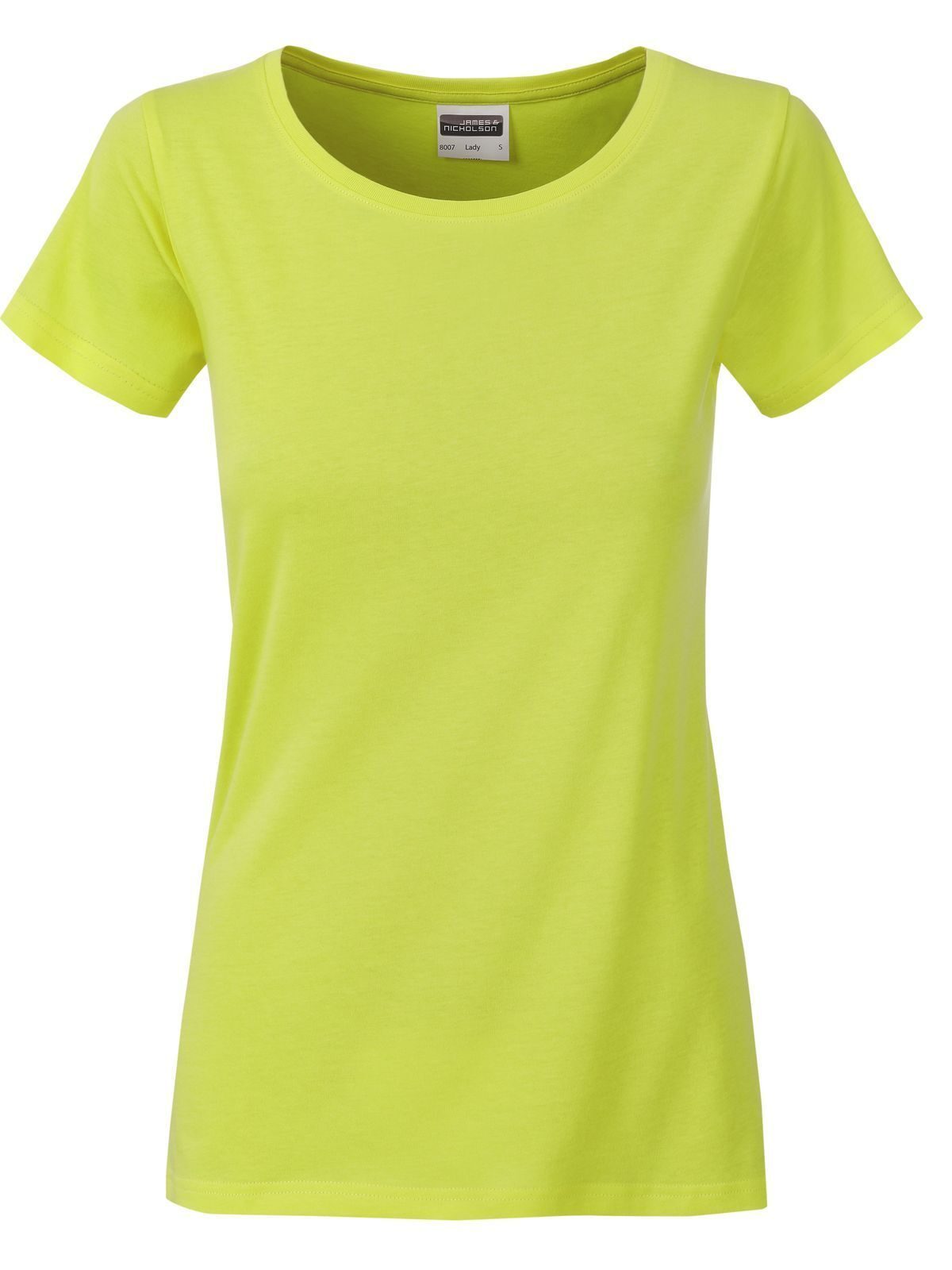 Basic-T-Shirt für Damen - ACEYE - Säuregelb