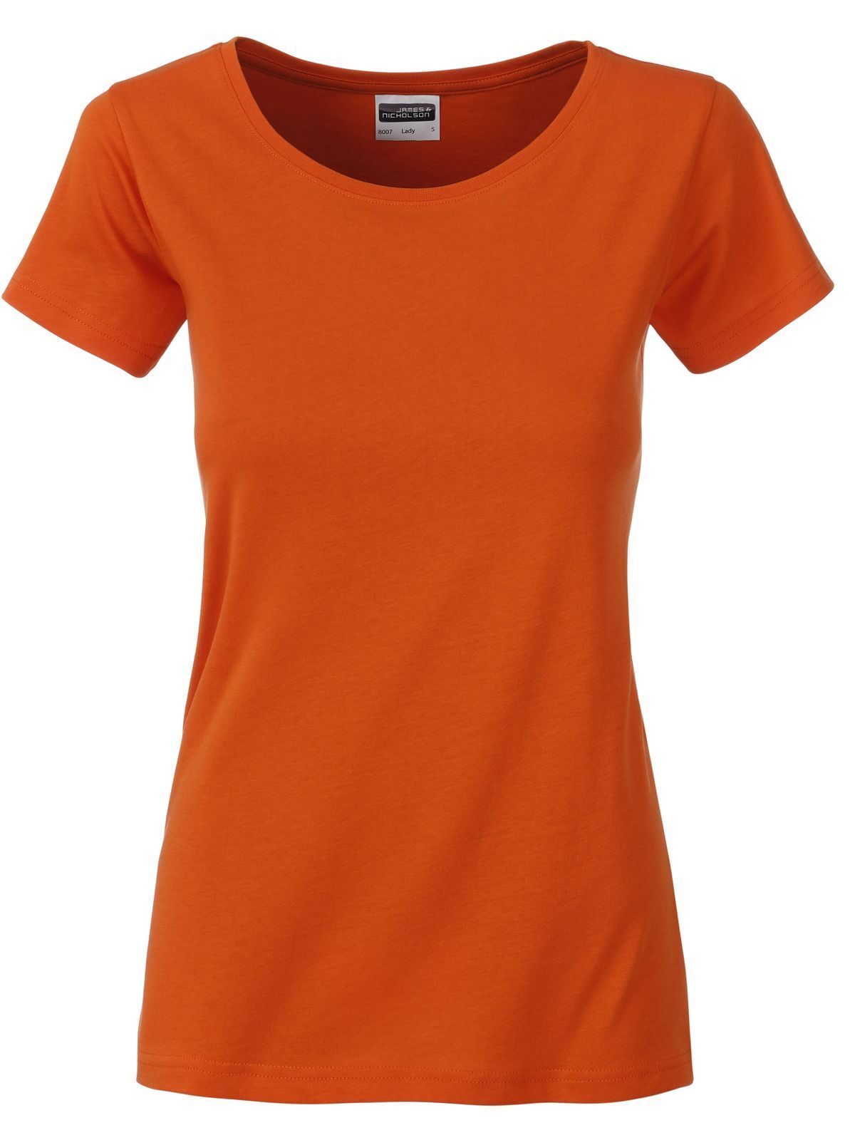 Basic-T-Shirt für Damen - DOR - Dor – Dunkelorange