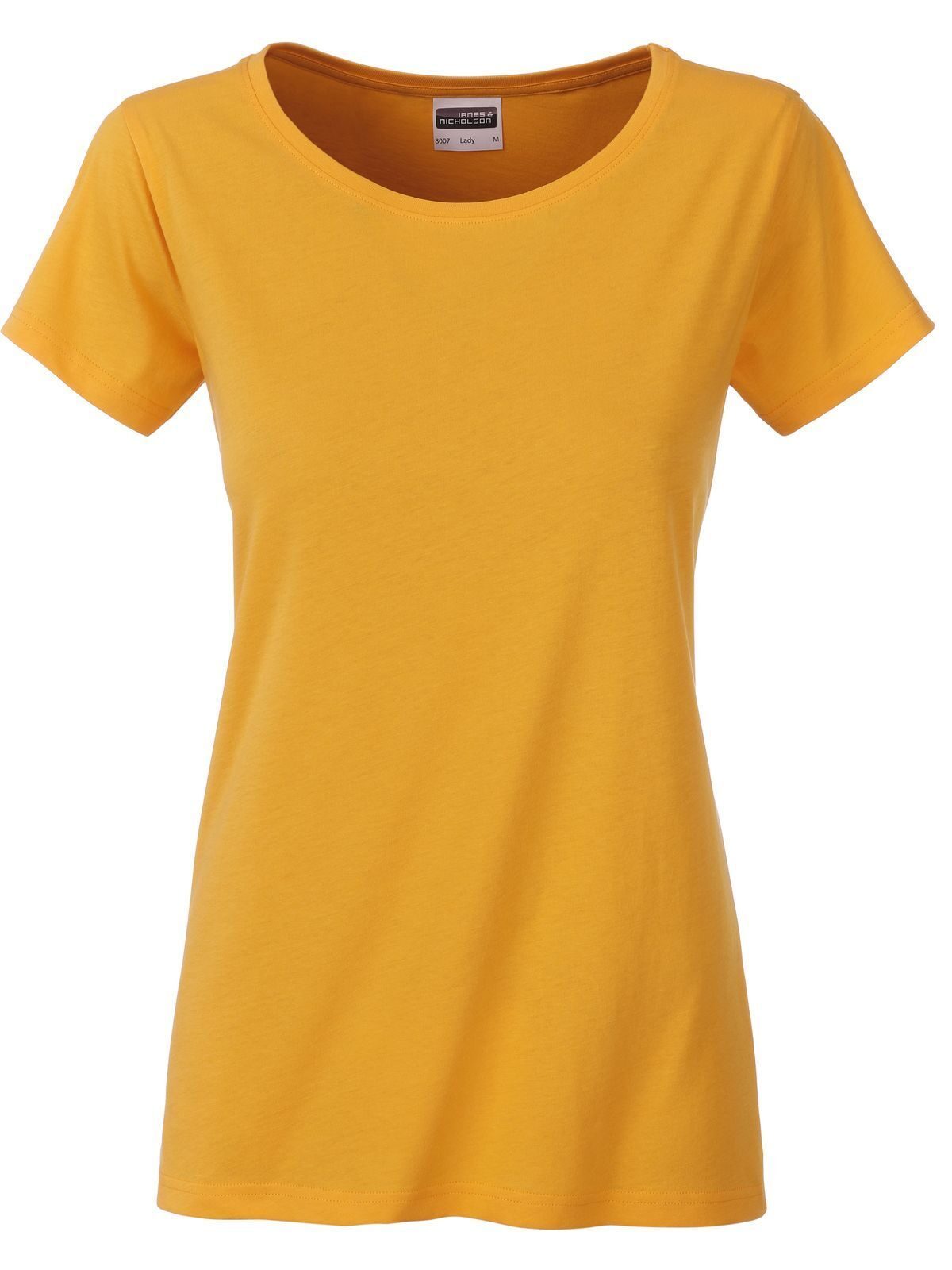 Basic-T-Shirt für Damen - GOYE - Goldgelb