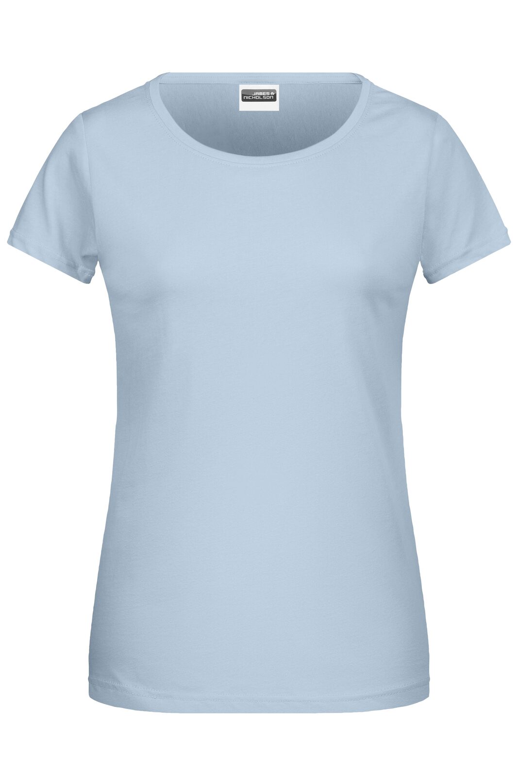 Basic-T-Shirt für Damen - LBLU - LBLU – Hellblau