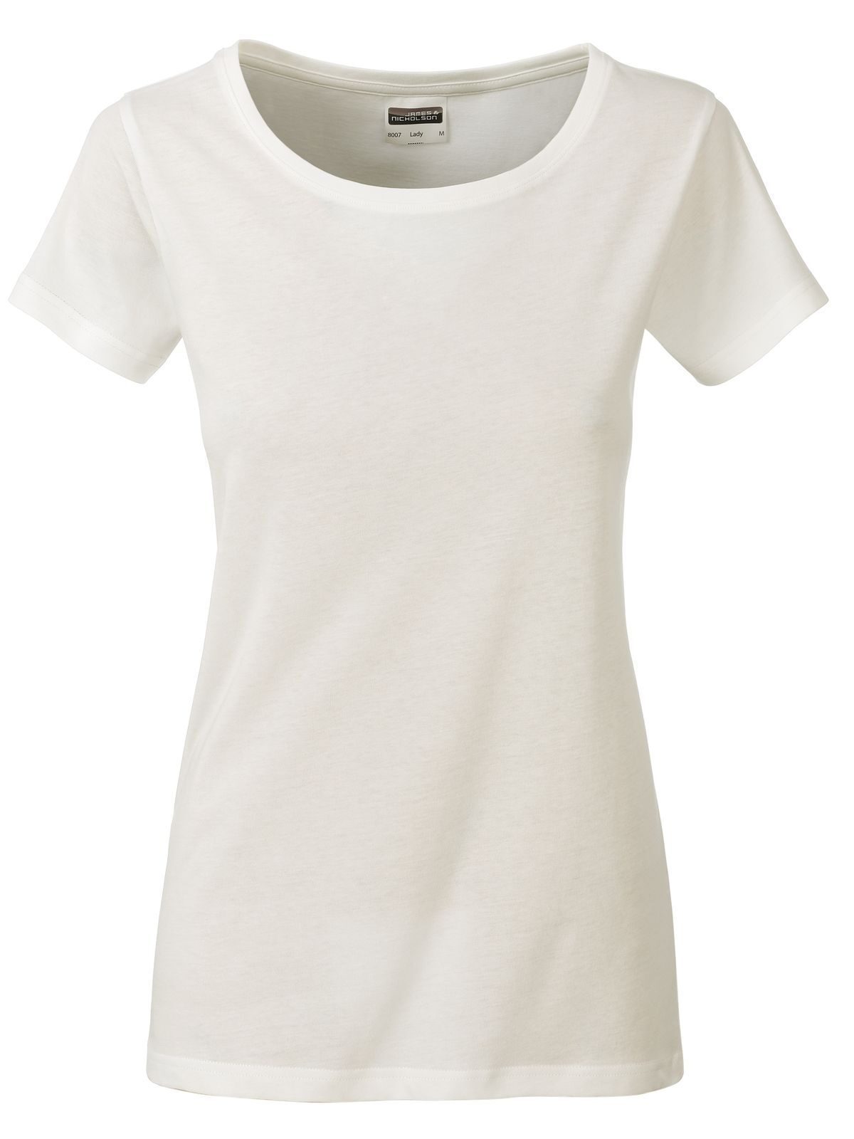 Basic-T-Shirt für Damen - NA - Natürlich