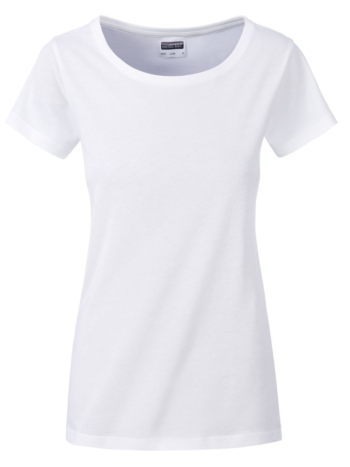 Basic-T-Shirt für Damen - WH - WH – Weiß