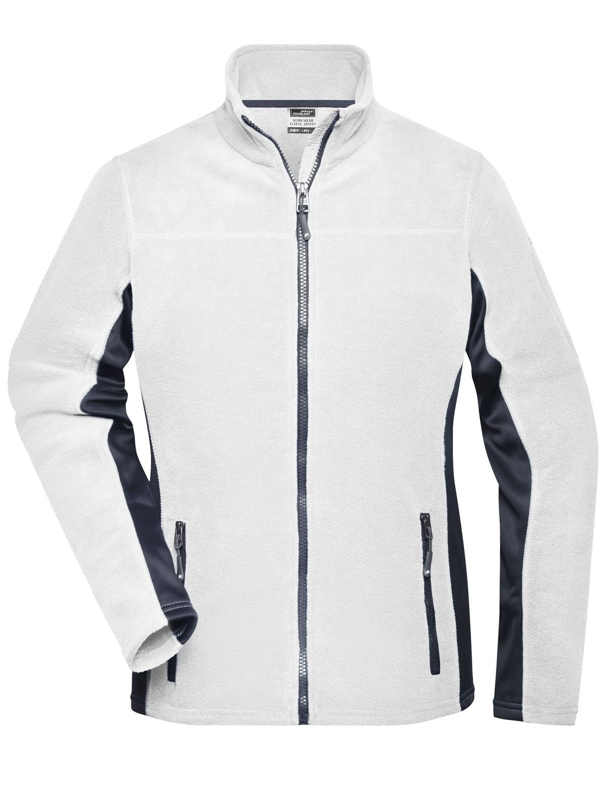 Damen Arbeits-Fleecejacke STRONG - WHCB - Weisskohlenstoff